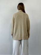 Burberry Pure Cotton Quarter Zip Logo Jumper - XL - SYLK