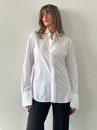 Pierre Cardin Pure Cotton Wing Collar Dress Shirt - M - SYLK