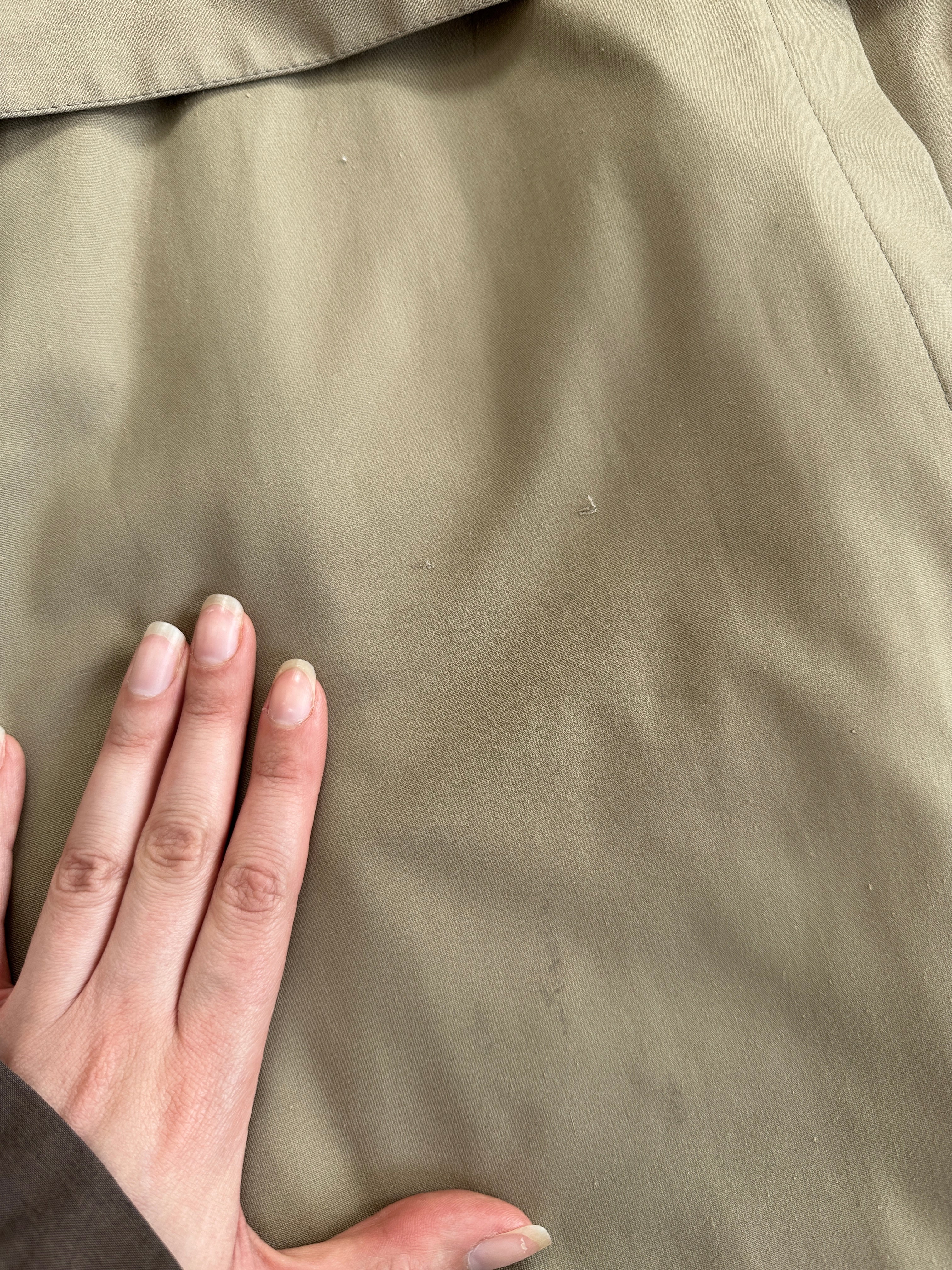 Vintage Nova Check Belted Trench Coat - M - SYLK