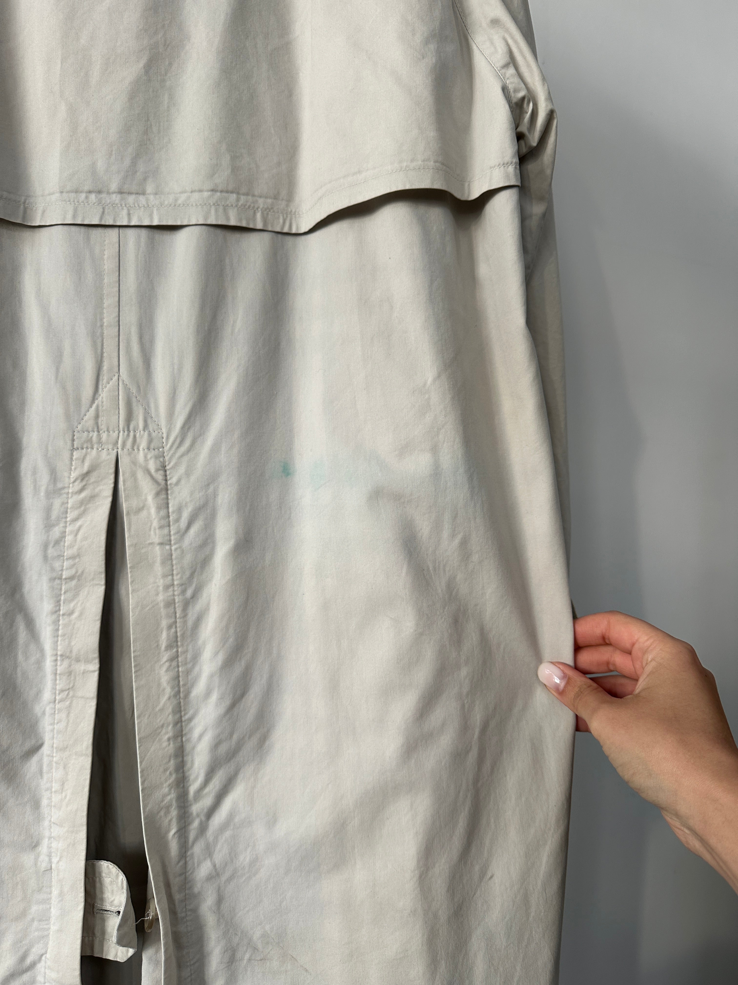 Burberry Pure Cotton Double Breasted Trench Coat - XL - SYLK