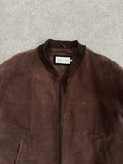 Vintage Suede Bomber Jacket - XL/XXL - SYLK