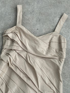 Max Mara Silk Asymmetric Bubble Hem Mini Dress - M/UK10 - SYLK