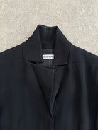 Emporio Armani High Neck Fitted Blazer Jacket - M - SYLK