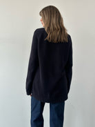 Yves Saint Laurent Pure Cotton Knitted Logo Jumper - XXL - SYLK