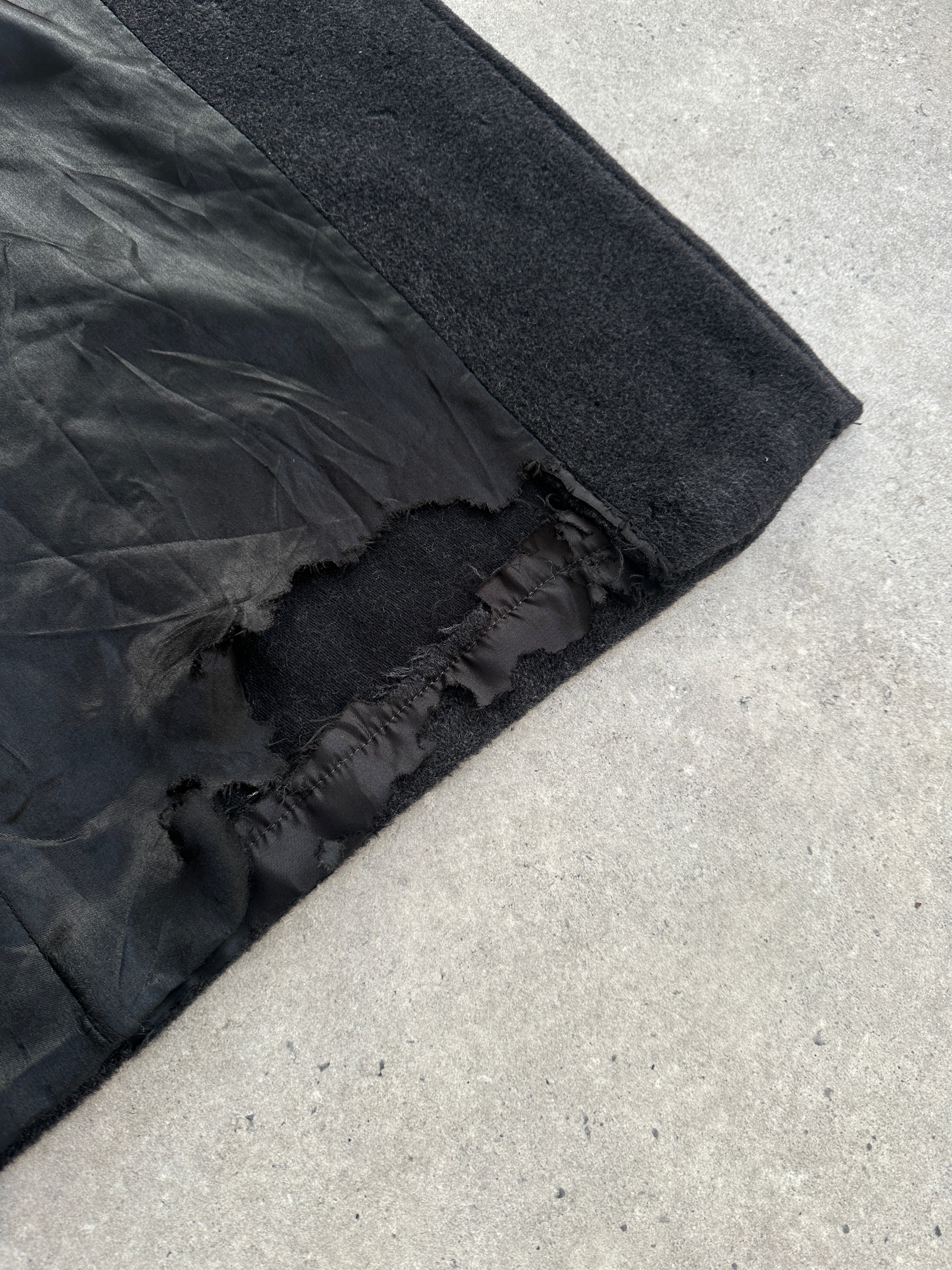 Marella Wool Cashmere Double Breasted Floor Length Coat - XL - SYLK