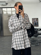 Burberry London 2000s Nova Check Cotton Logo Shirt - XL - SYLK