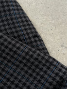 Yves Saint Laurent 1980s Check Brushed Wool Blazer - 40R/L - SYLK