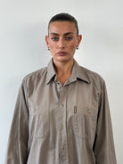 Armani Jeans Pure Cotton Logo Shirt - L - SYLK