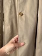 Aquascutum Cotton Double Breasted Belted Trench Coat - XL - SYLK