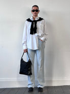 Yves Saint Laurent 00s Cotton Logo Shirt - XL - SYLK