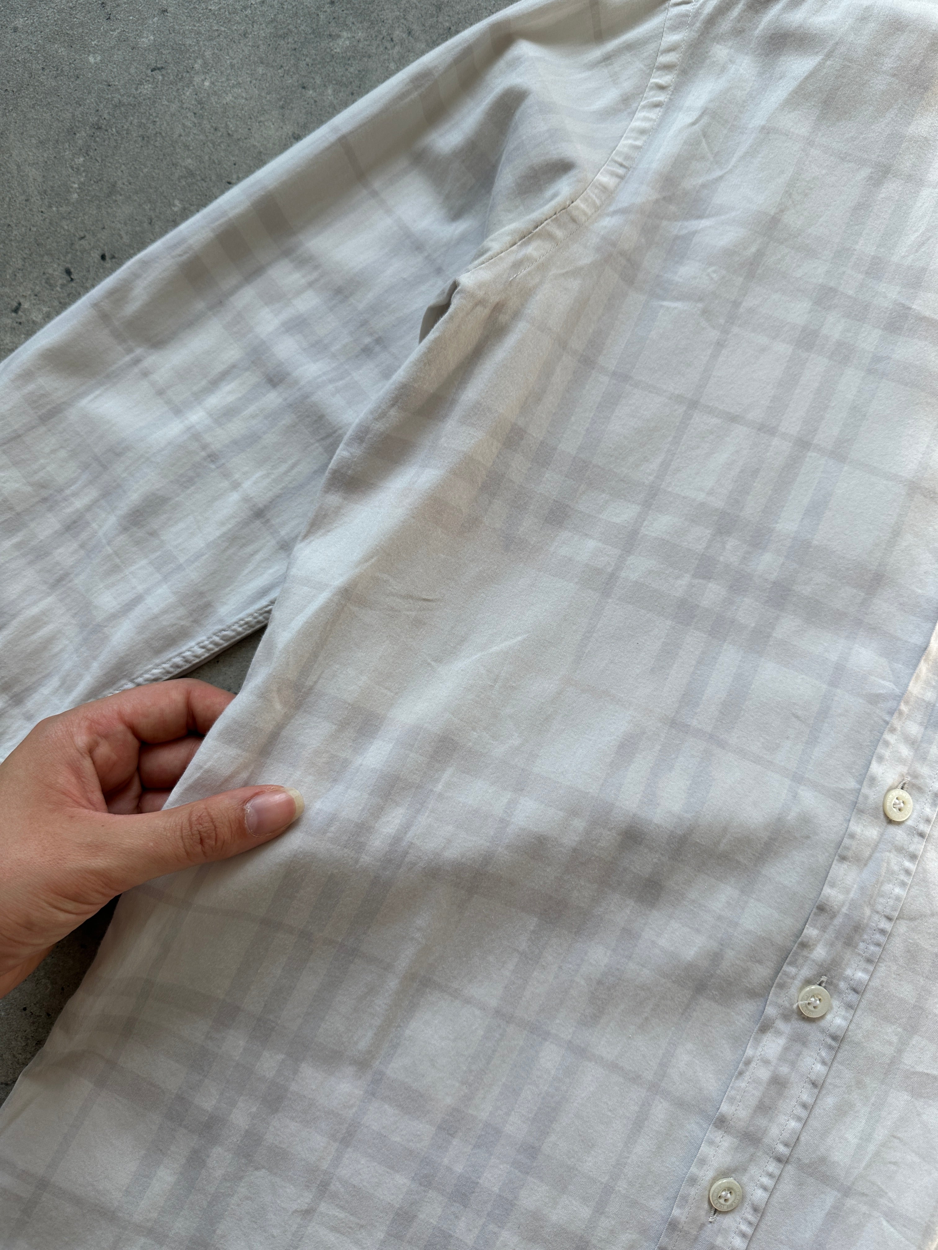 Burberry London Check Cotton Shirt - S/M - SYLK