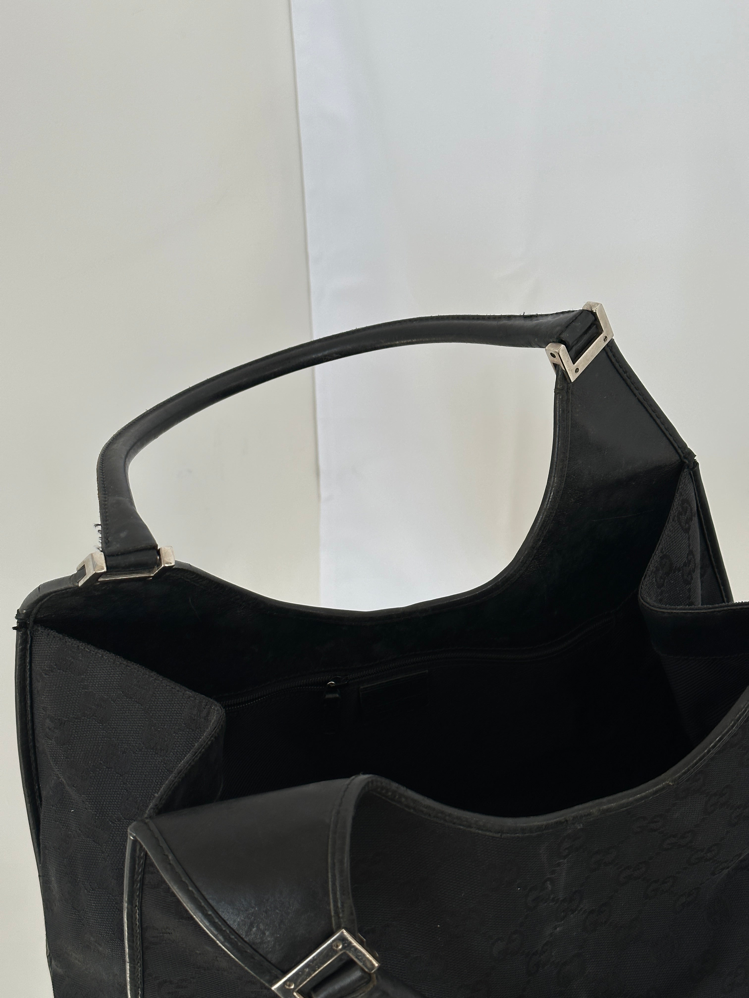 Gucci Jackie 2000s Monogram Shoulder Bag - SYLK