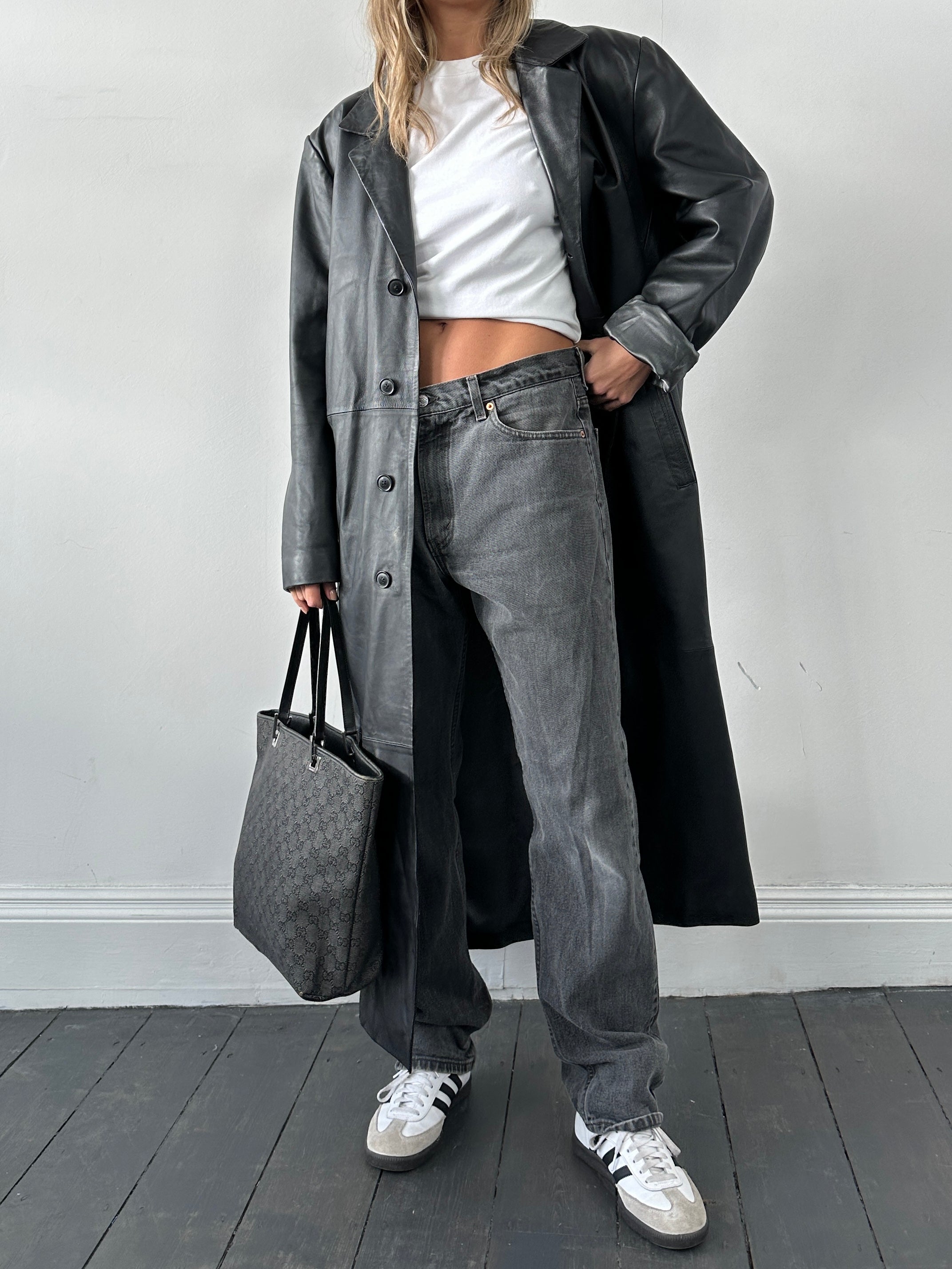 Gucci Monogram GG Bucket Tote Bag - SYLK