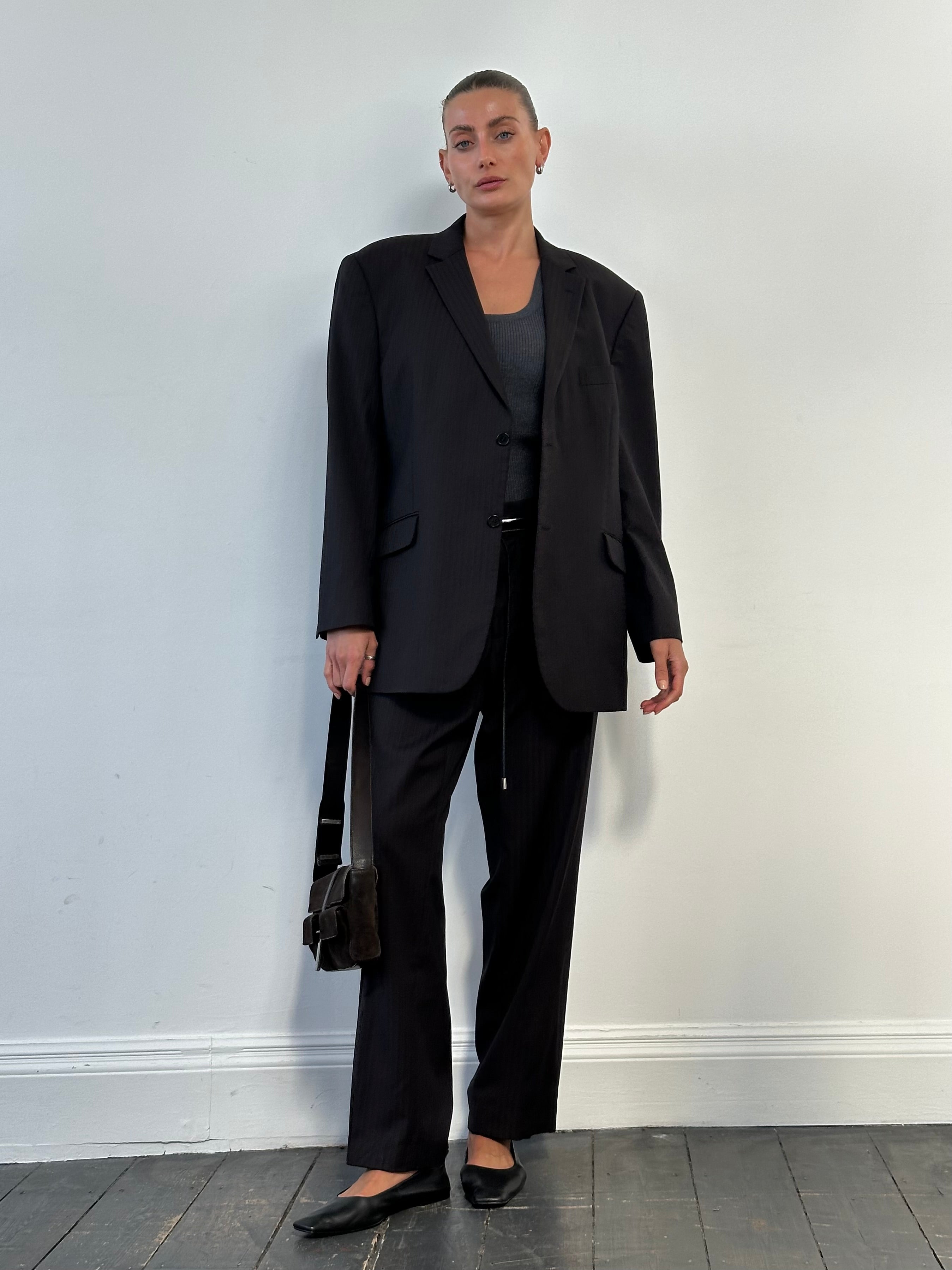 Balmain Pinstripe Pure Wool Single Breasted Suit - 44S/W34 - SYLK