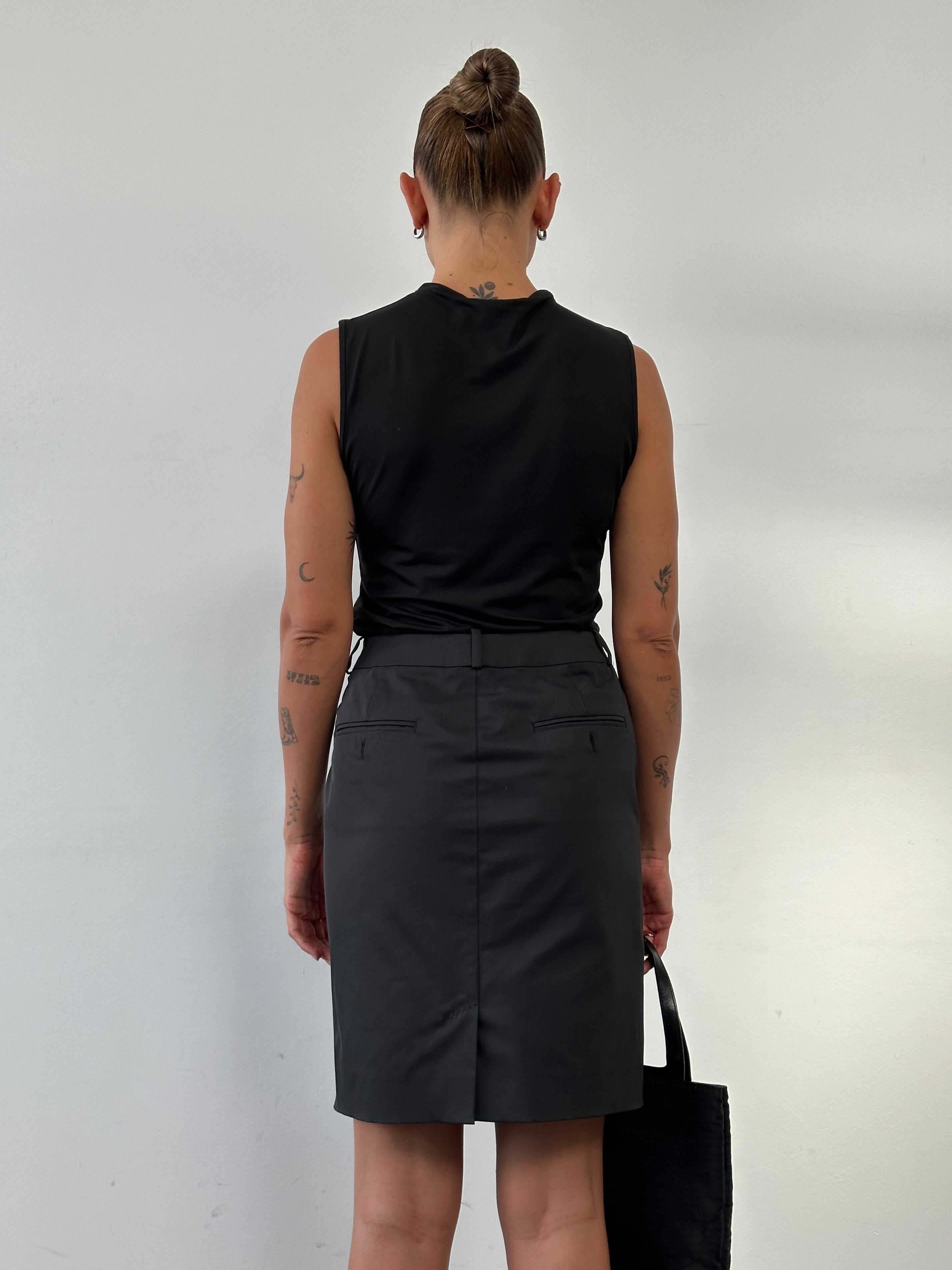 Max Mara Weekend Nylon Skirt - W30 - SYLK