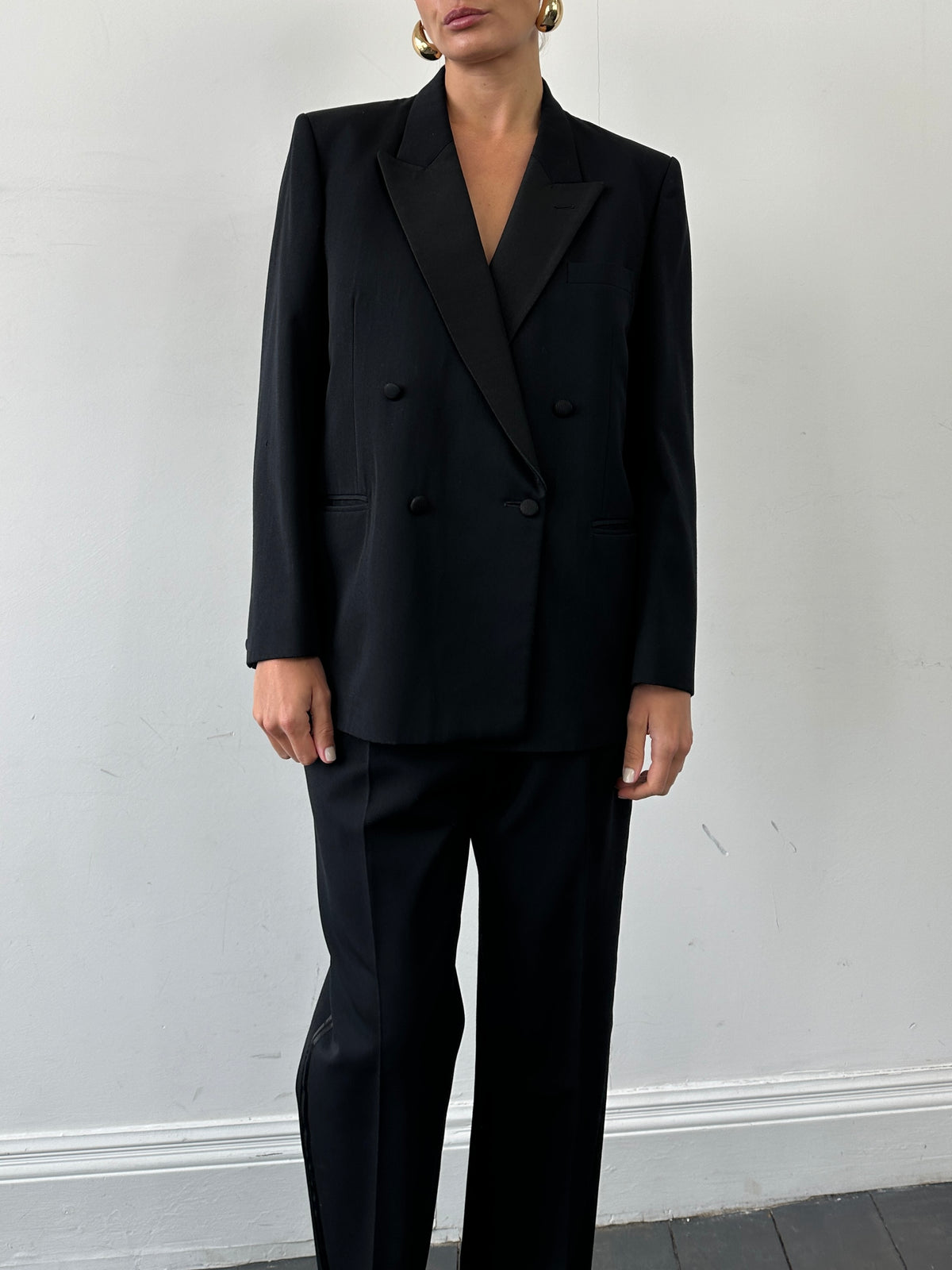 Christian Dior Monsieur Tuxedo Double Breasted Suit - 42S/W34 | SYLK