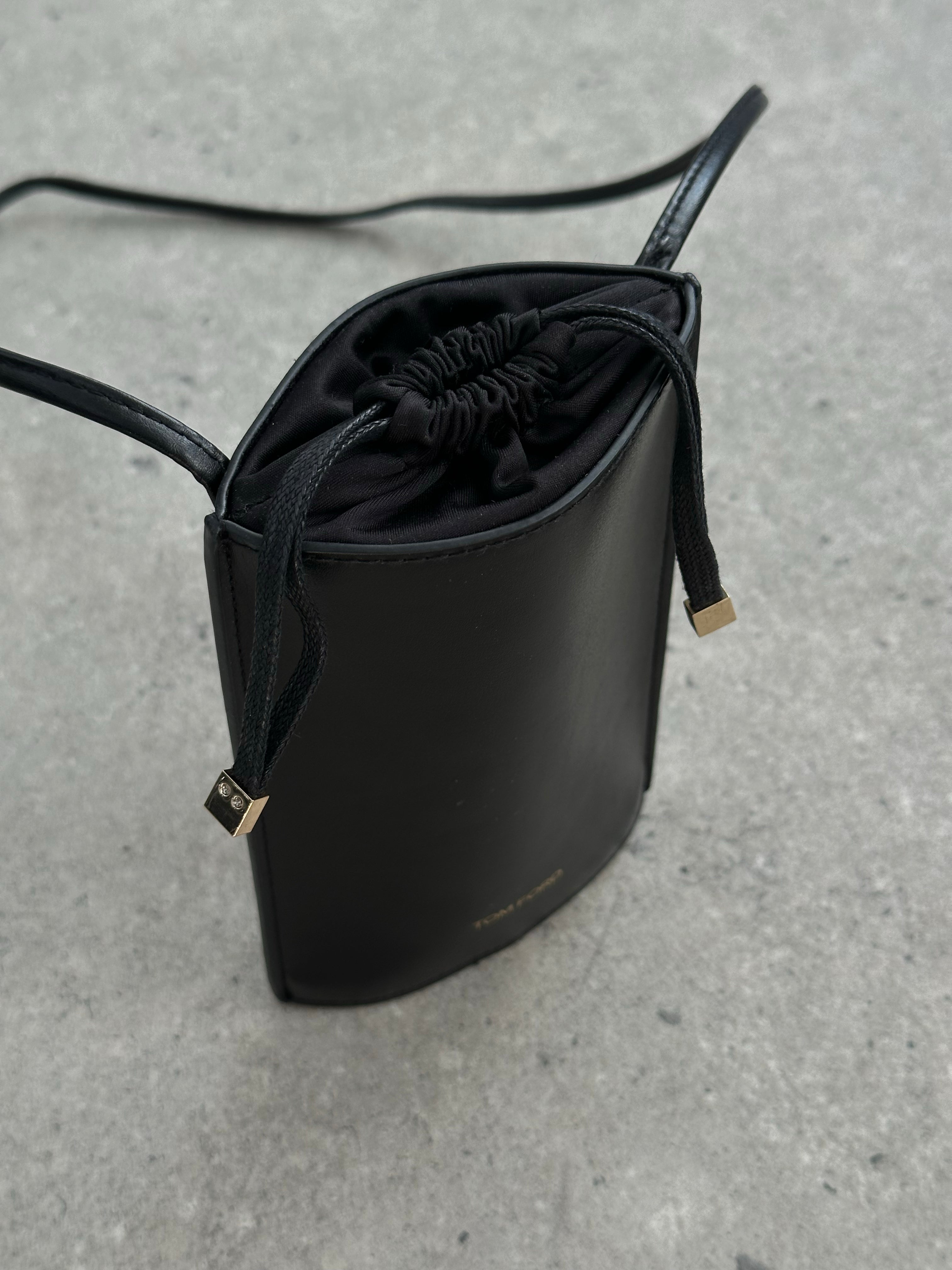 Tom Ford 2000s Leather Crossbody Bag