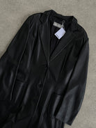 Max Mara Leather Trench Coat - M - SYLK