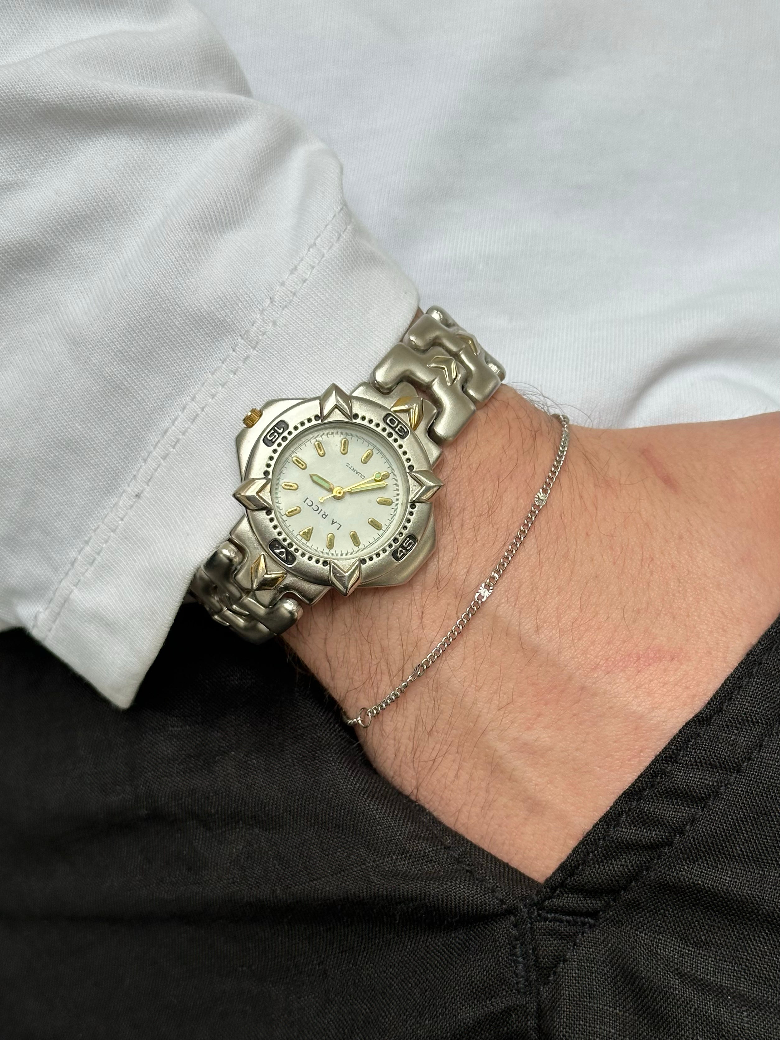 Vintage 1990s Stainless Steel Watch