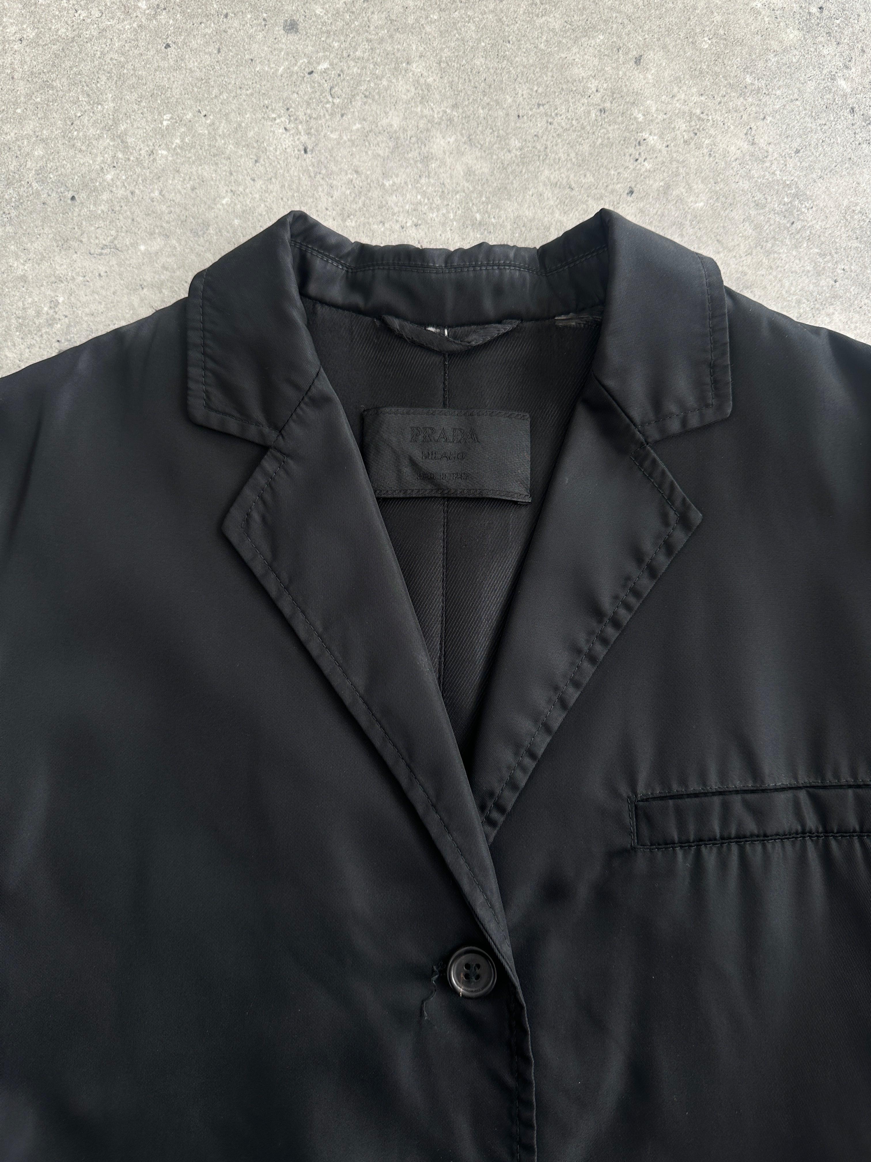 Prada 2000s Nylon Trench Coat - XS/S - SYLK