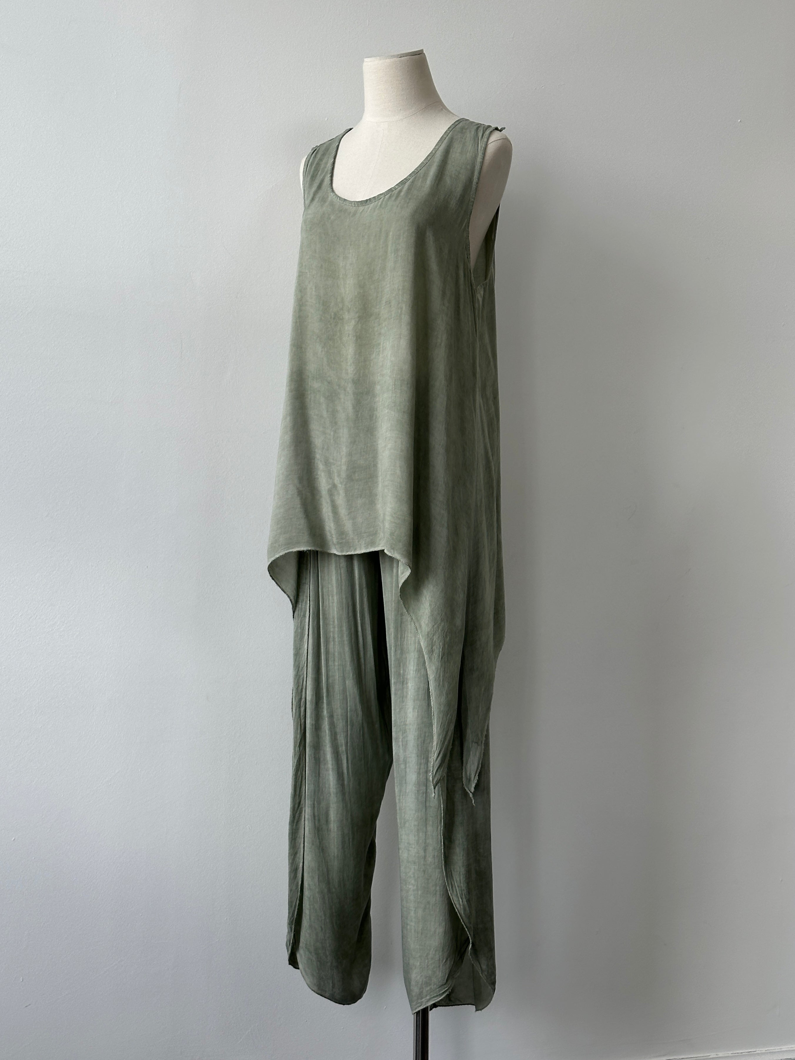 Vintage 1990s Sleeveless Two Piece - /W24
