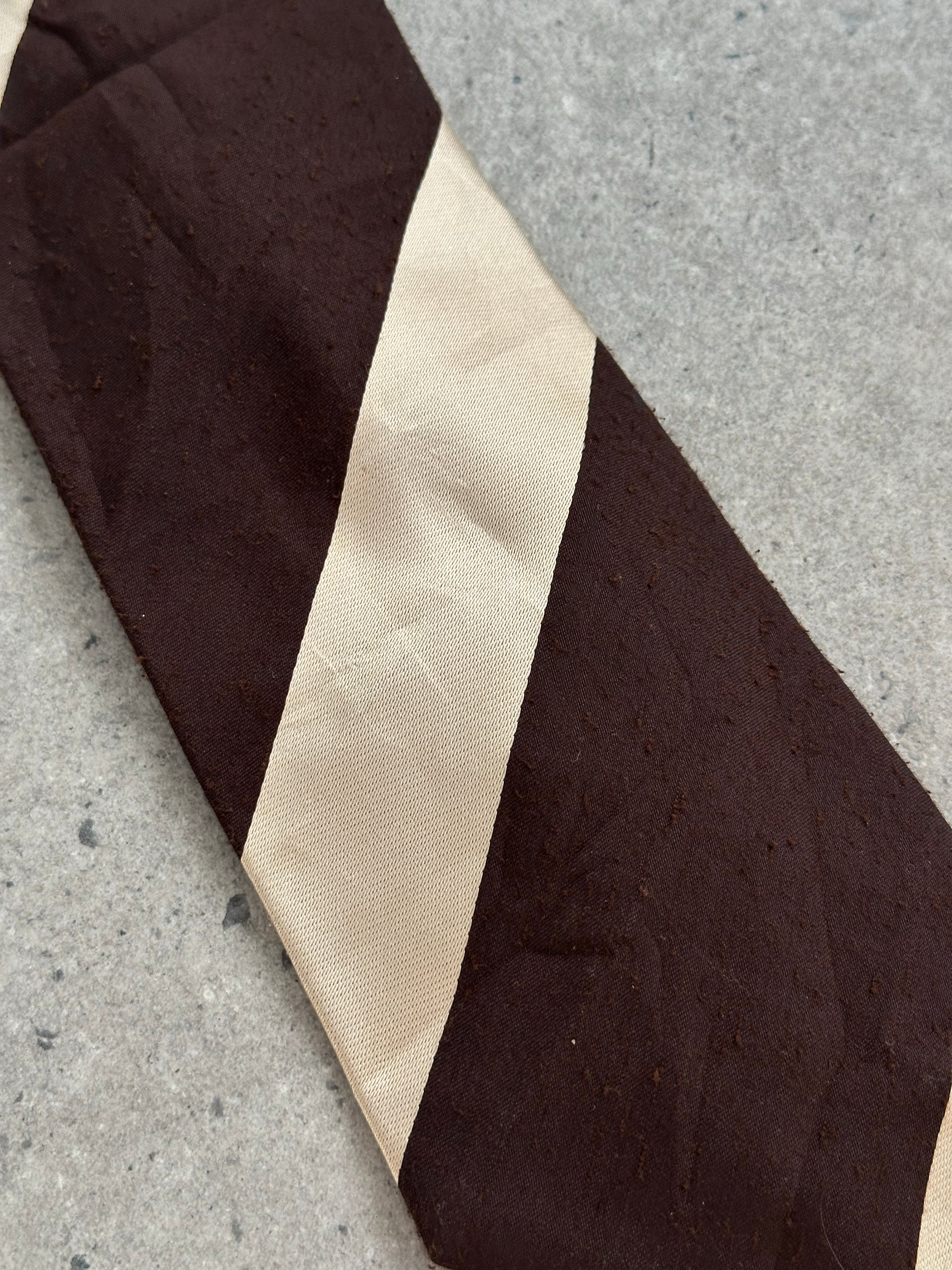 Vintage 1990s Wide Striped Tie