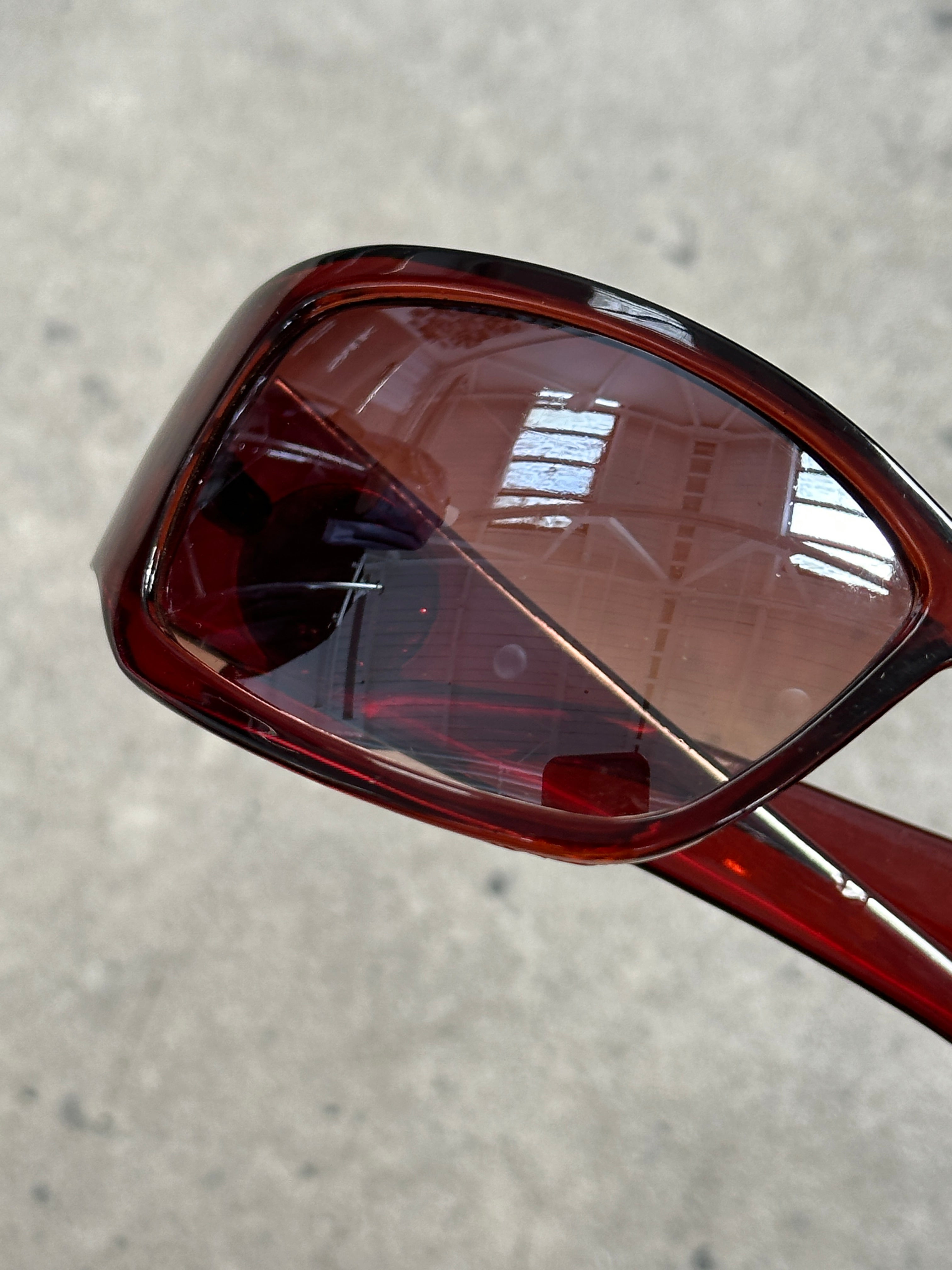 Christian Dior 1990s Star Square Logo Sunglasses