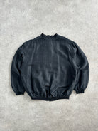 Pierre Cardin 1990s Pure Silk Bomber Jacket - XL - SYLK