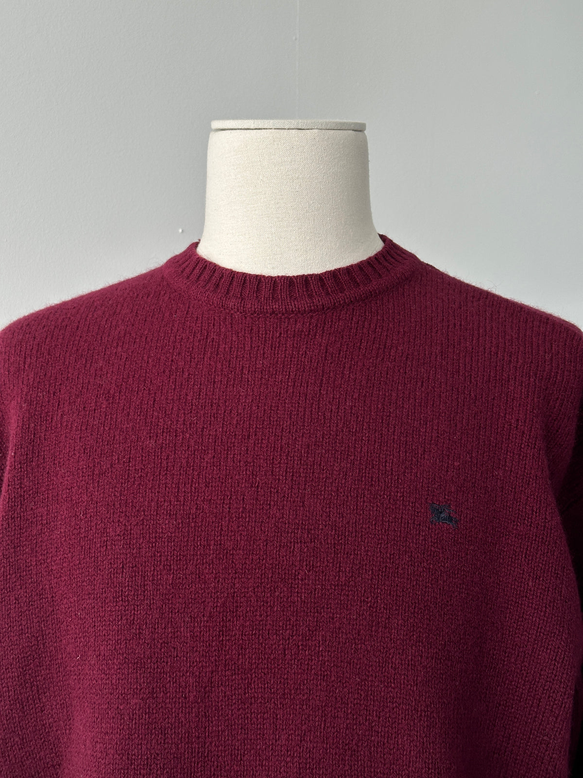 Burberry Pure Wool Jumper - L