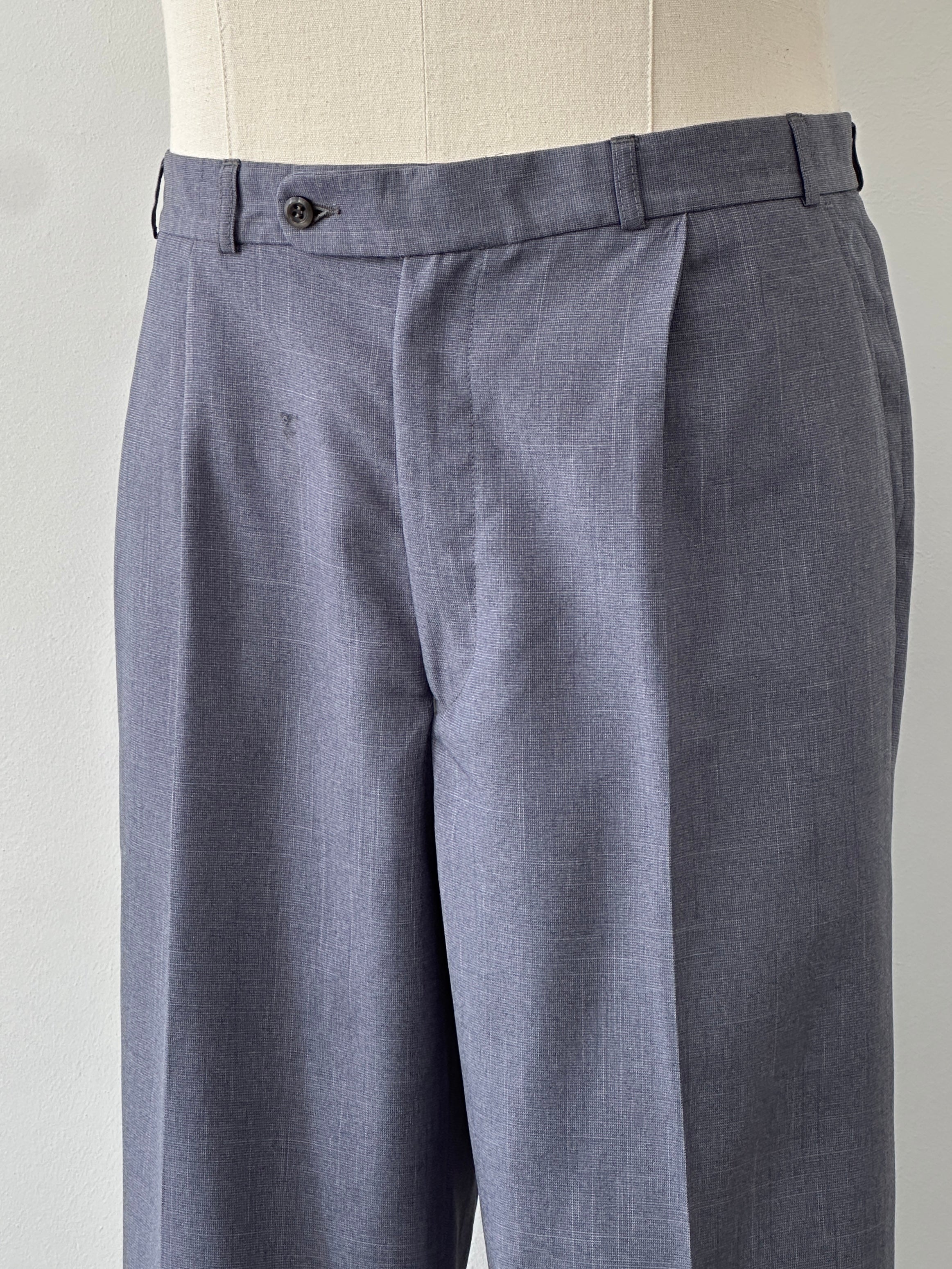 Vintage 1990s Straight Leg High Waisted Trousers - W32
