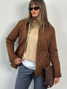 Burberry 2000s Quilted Nova Check Jacket - SYLK