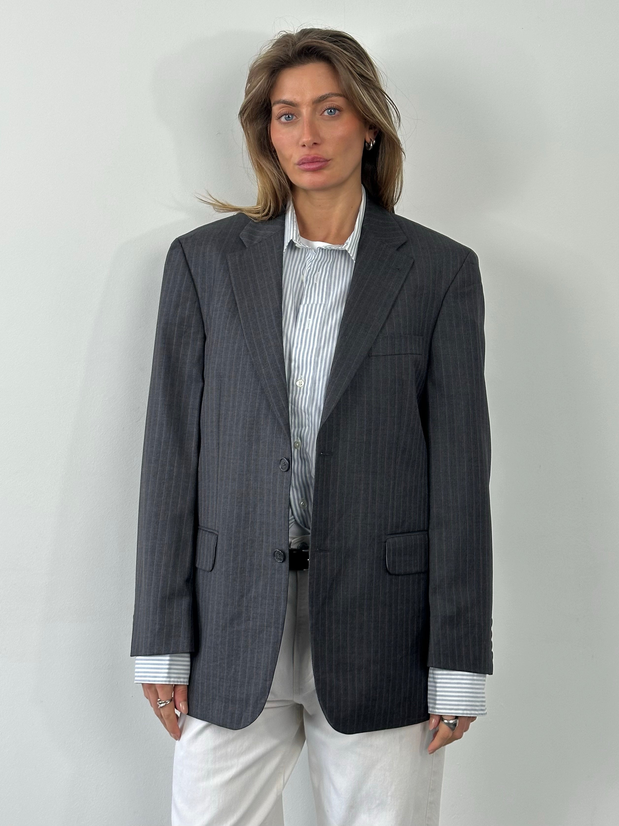 Loro Piana x Digel 1990s Pure Wool Single Breasted Blazer - 38R/L