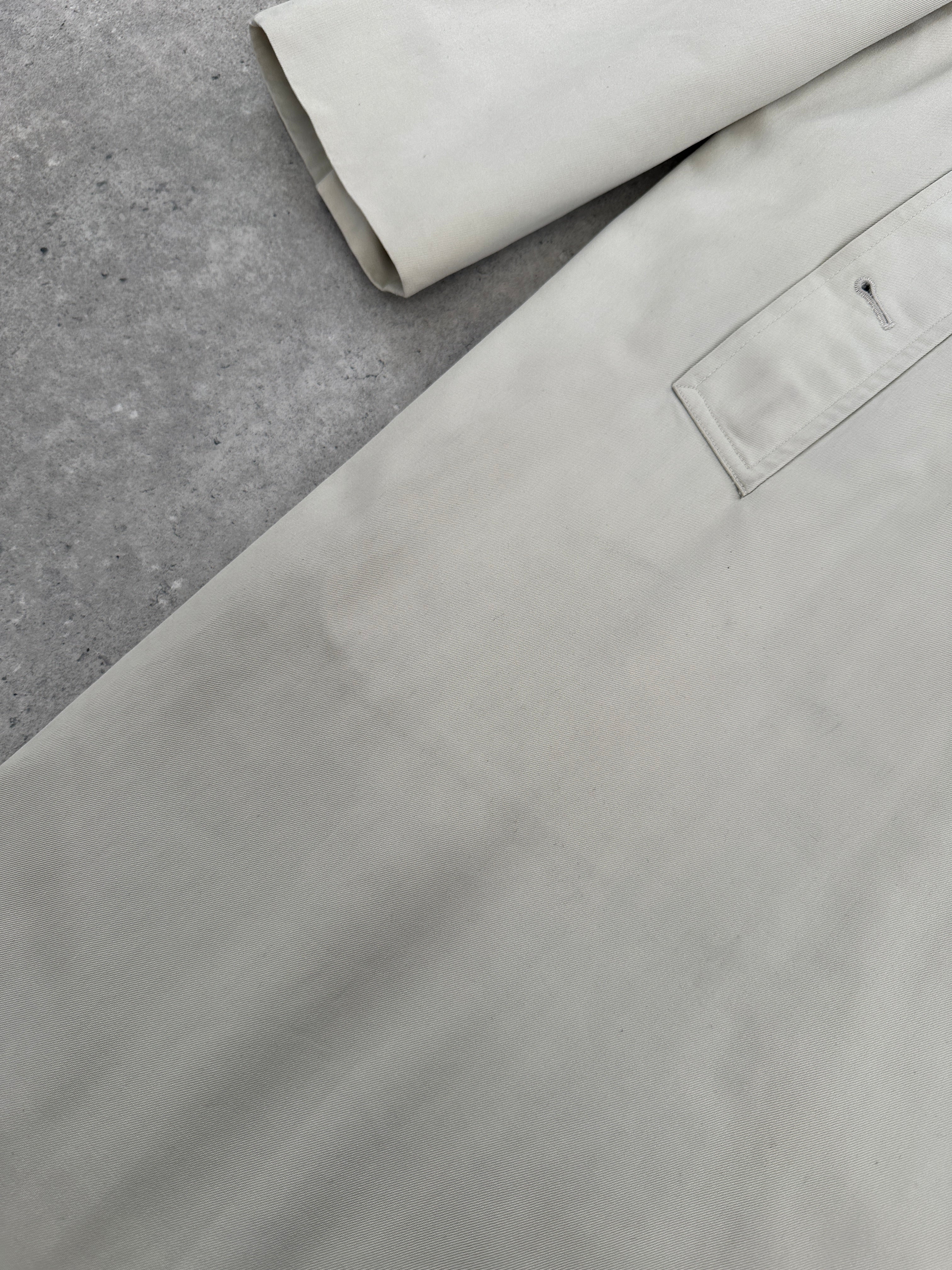 Burberrys Cotton Trench Coat - XL - SYLK