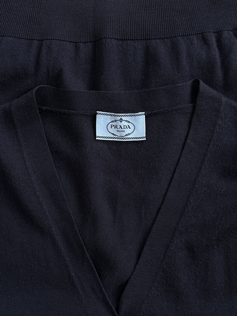 Prada Pure Wool Knitted Cardigan - S - SYLK