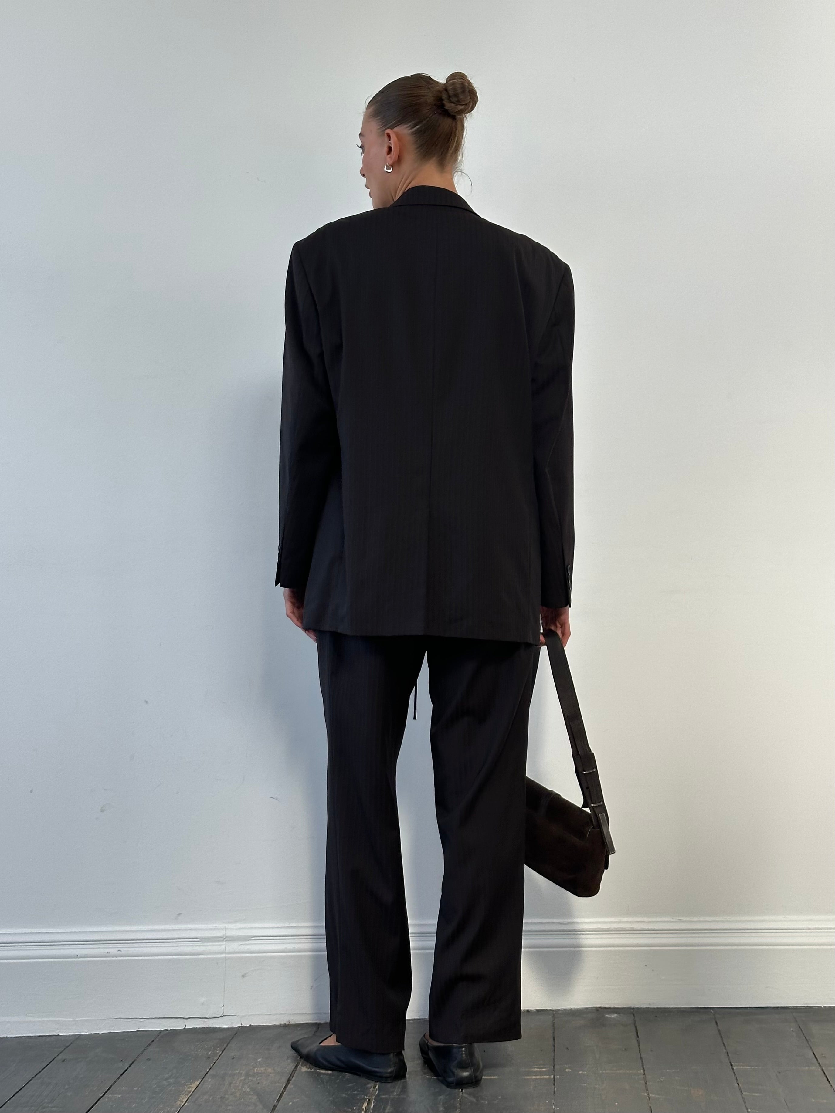 Balmain Pinstripe Pure Wool Single Breasted Suit - 44S/W34 - SYLK