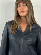 Armani Jeans 2000s Lamb Leather Jacket - S - SYLK