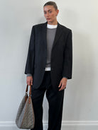 Yves Saint Laurent Pour Homme 1990s Pure Wool Single Breasted Suit - 40S/W32 - SYLK