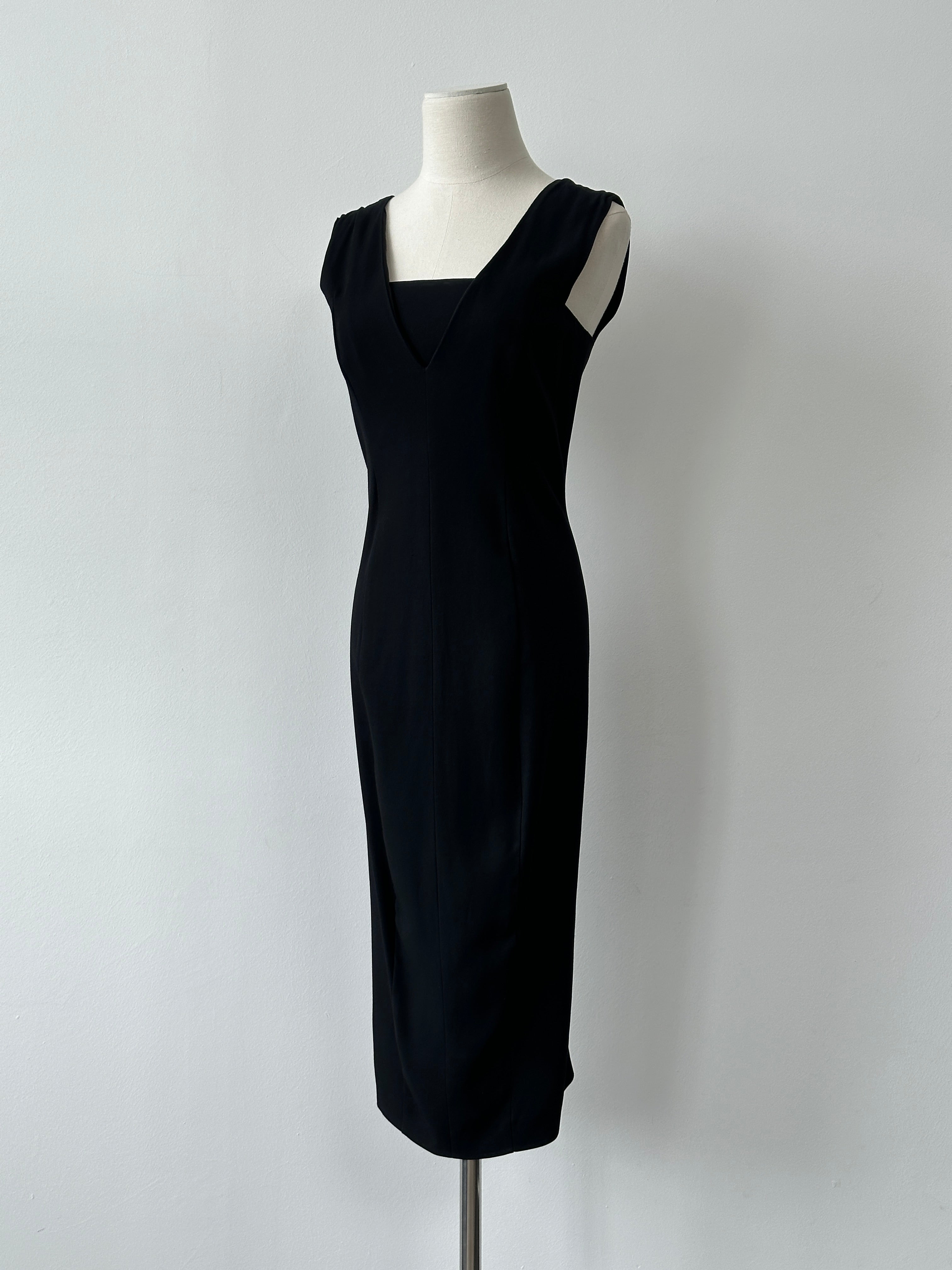 Sportmax 2000s Fitted Midi Dress - S