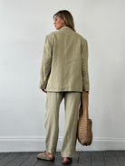 Christian Dior Monsieur Pure Linen Single Breasted Suit - 42S/W32 - SYLK