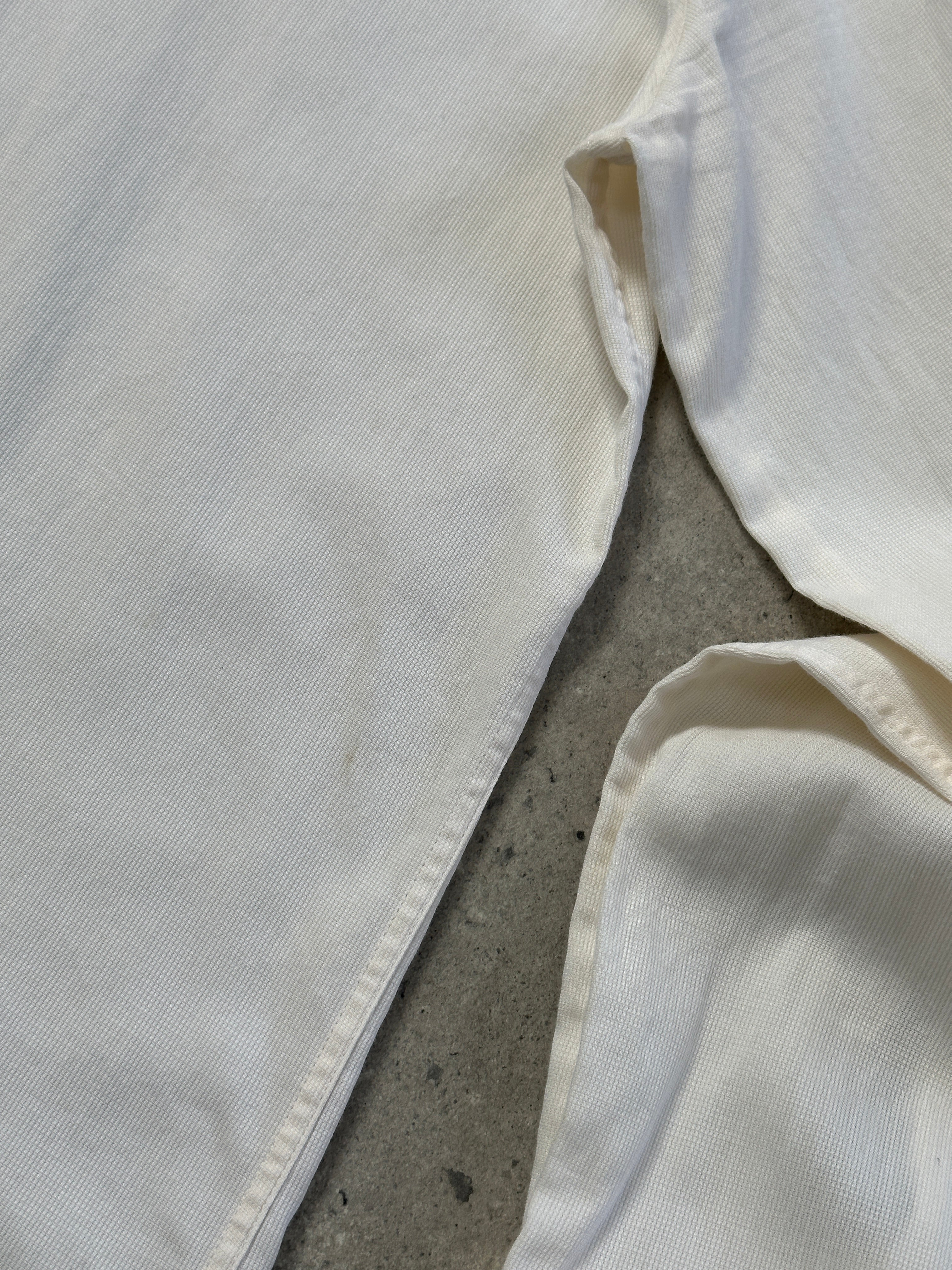 Pal Zileri pure cotton wing collar dress shirt in size M, featuring a classic collar and tailored fit, displayed flat.