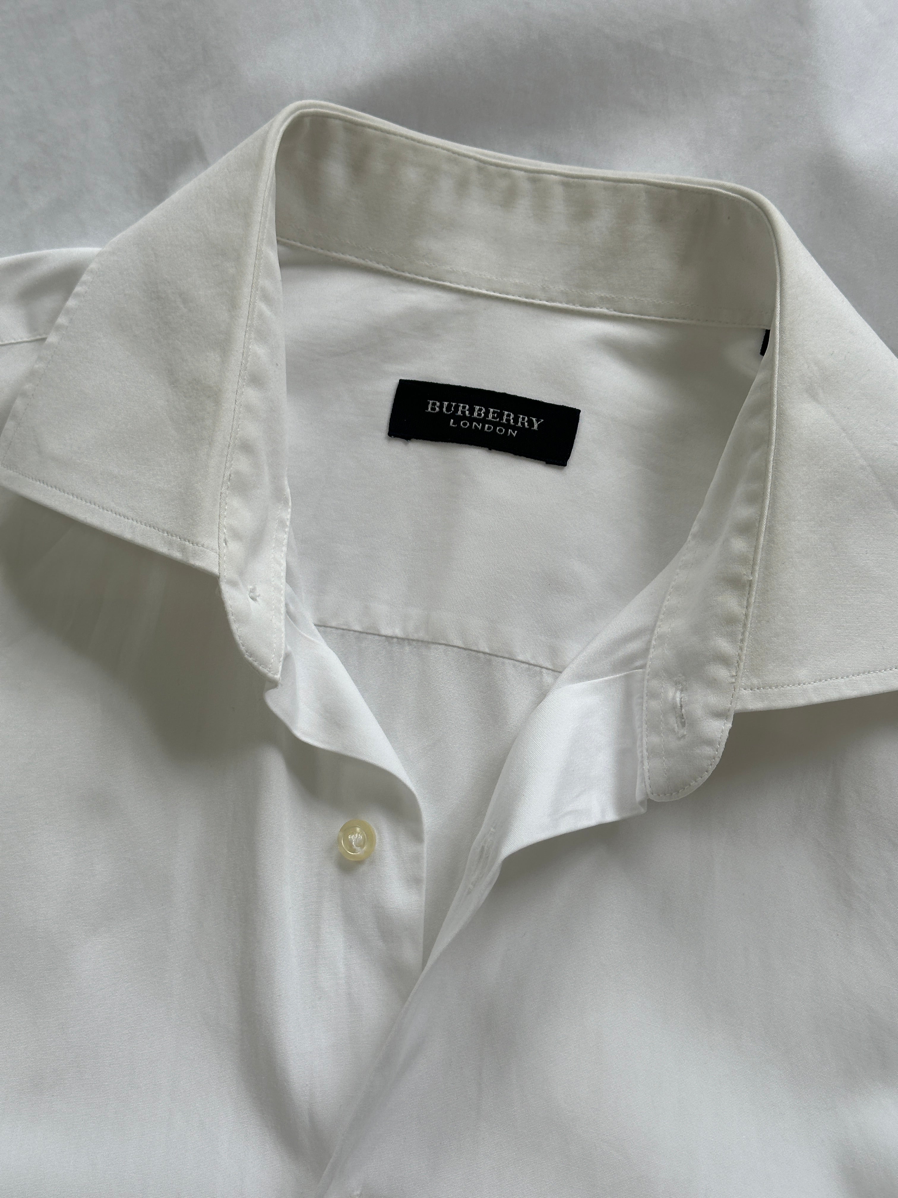 Burberry Pure Cotton Dress Shirt - M - SYLK