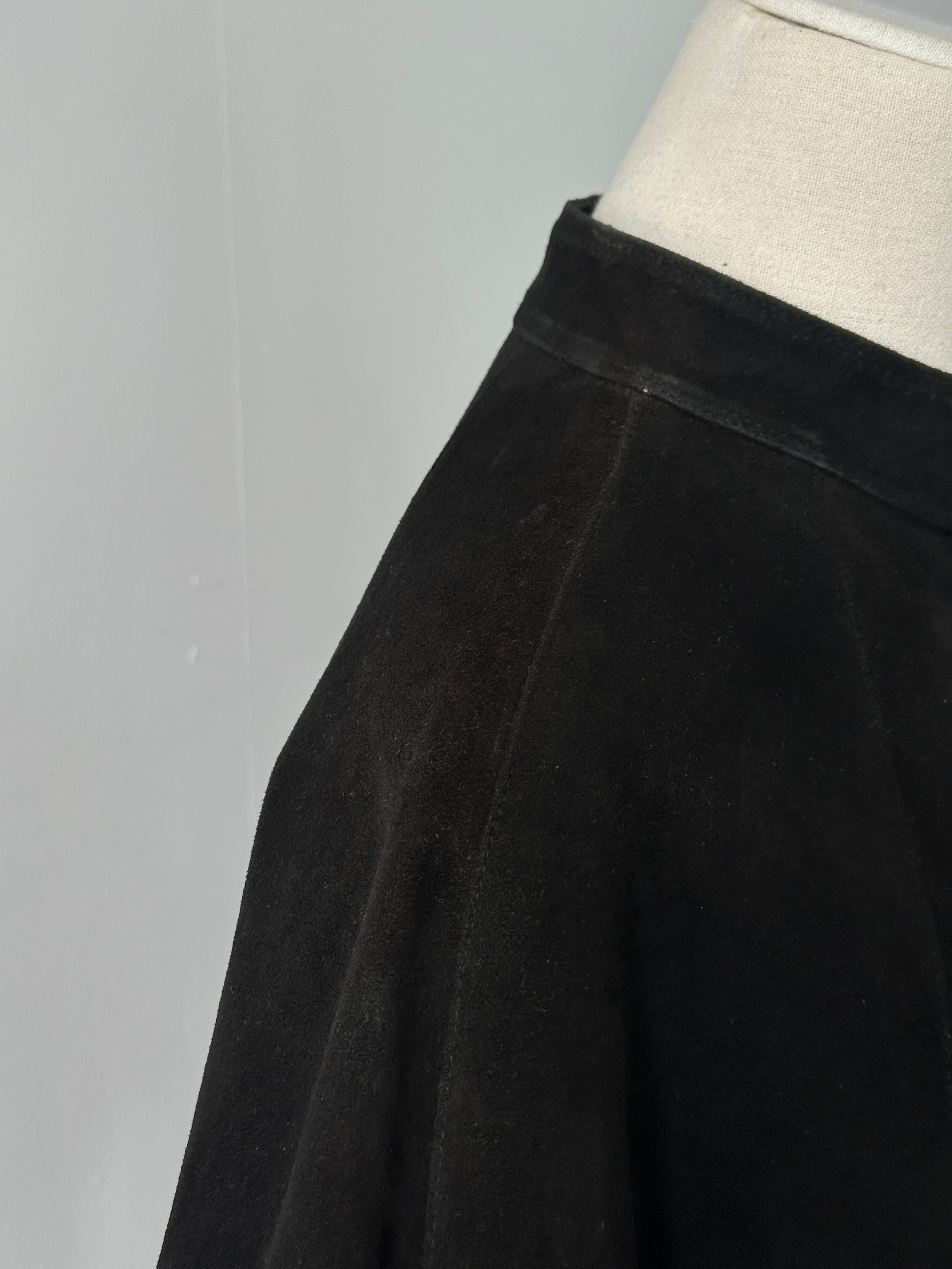 Gianni Versace x Beged-Or 1970s Suede Shirt - S