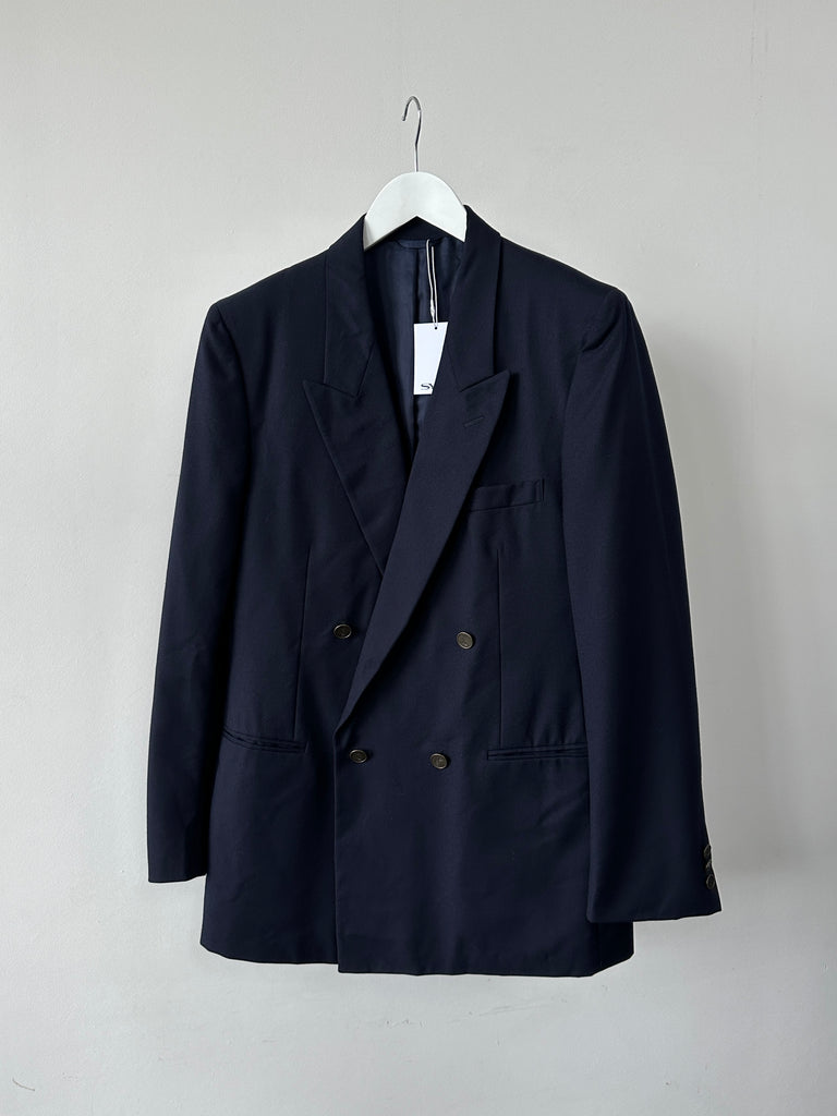 Yves Saint Laurent Double Breasted Pure Wool Blazer - 42R/L-XL - SYLK