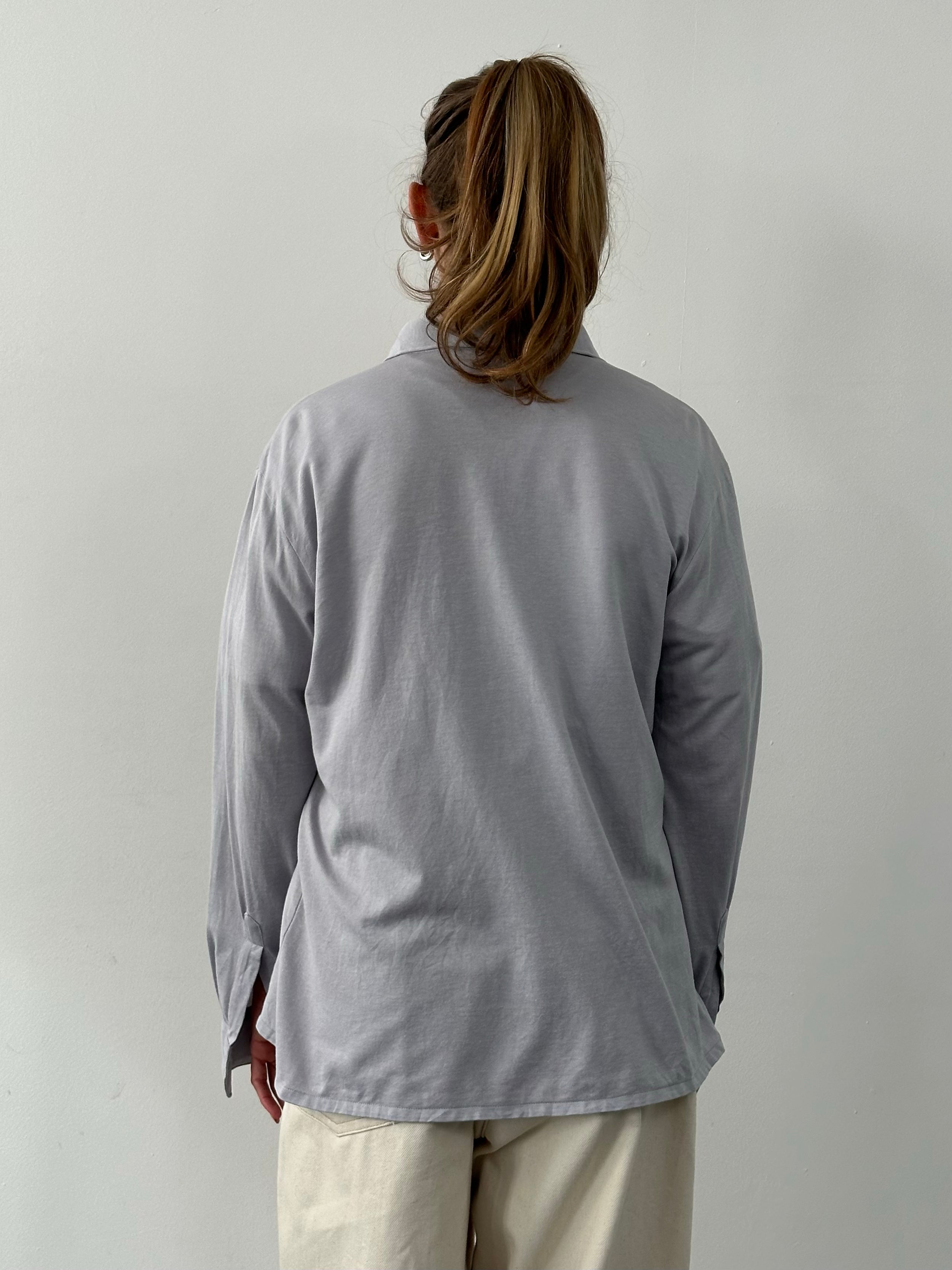 Christian Dior Chemises 1990s Cotton Logo Shirt - L