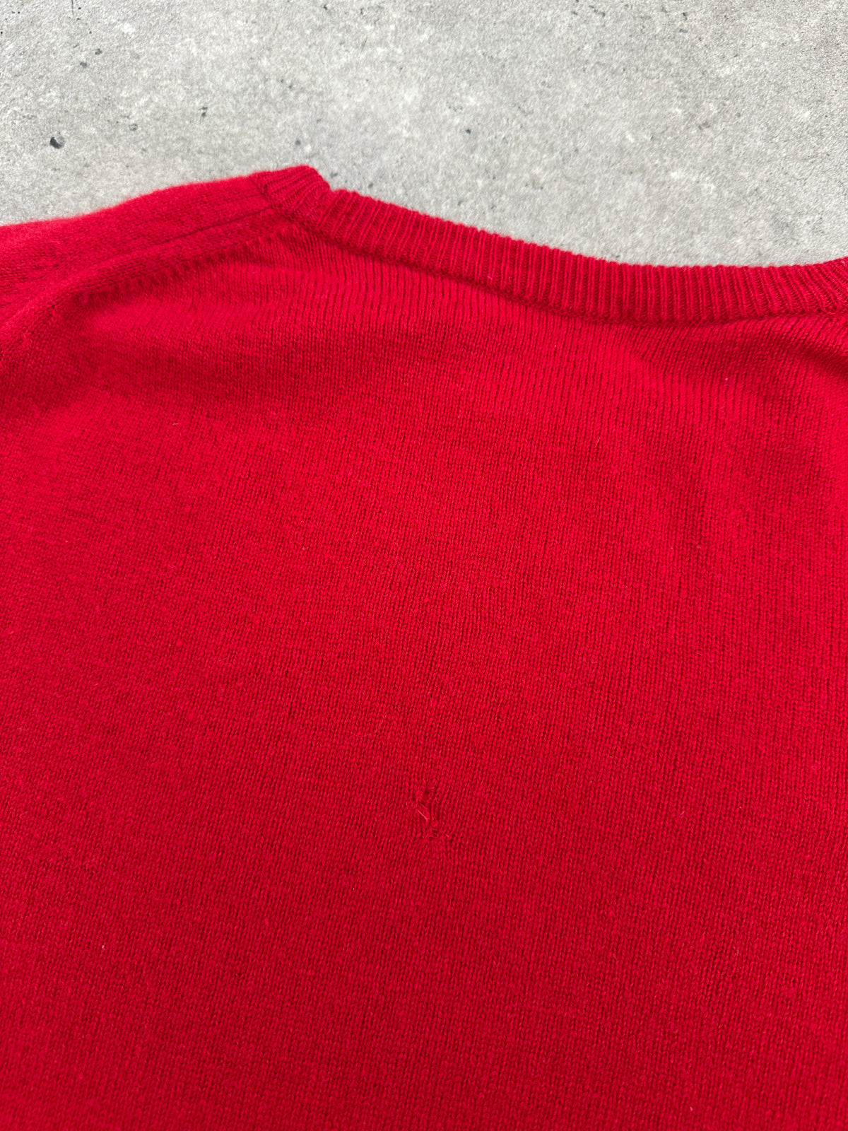 Burberry 1990s Pure Lambswool Logo Knit Jumper - M