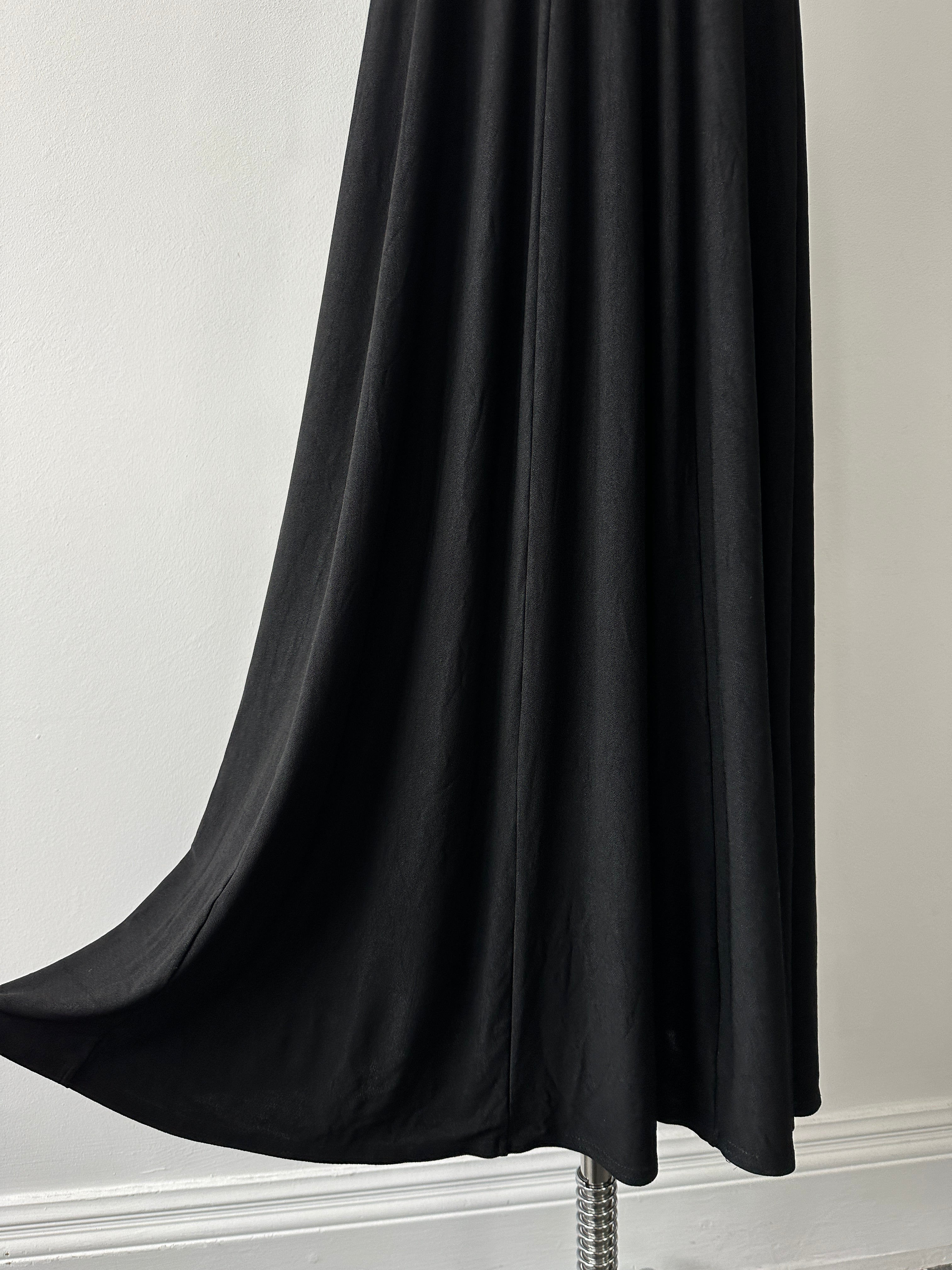 Vintage 1990s Corset Back Floor Length Dress - S-M