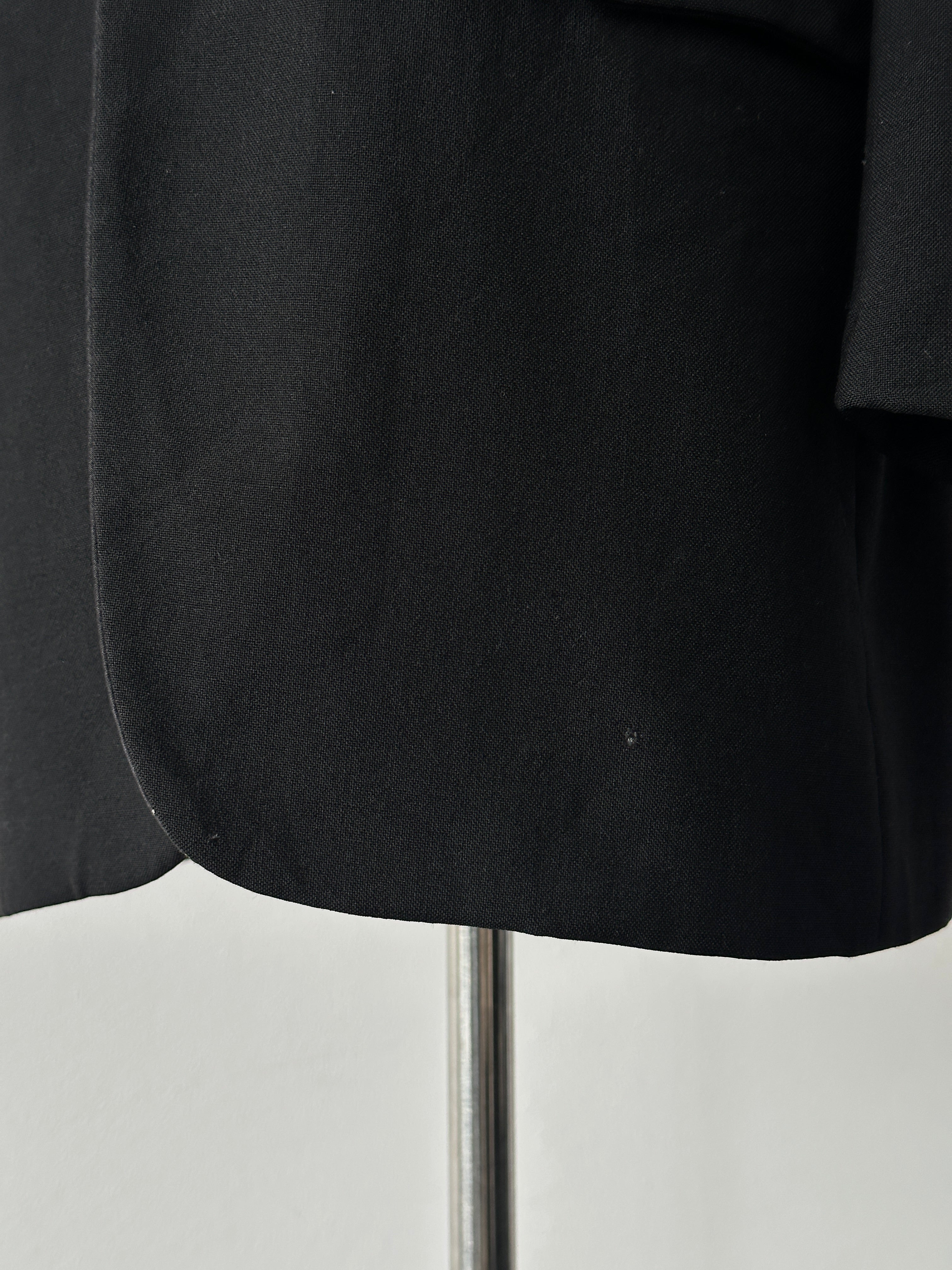 Christian Dior 1990s Single Breasted Tuxedo Blazer - S