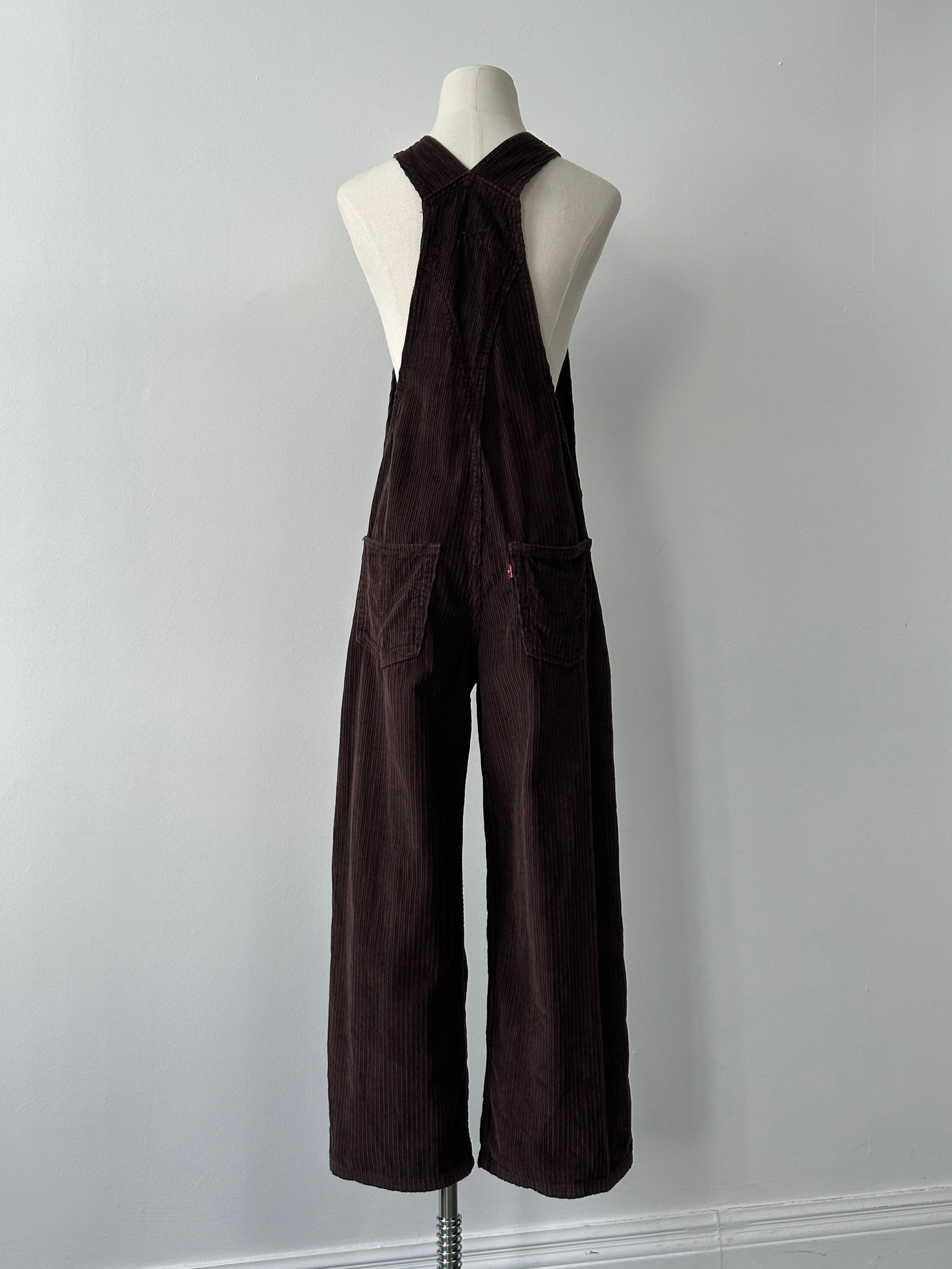 Levi's Premium Corduroy Wide Leg Dungarees - M