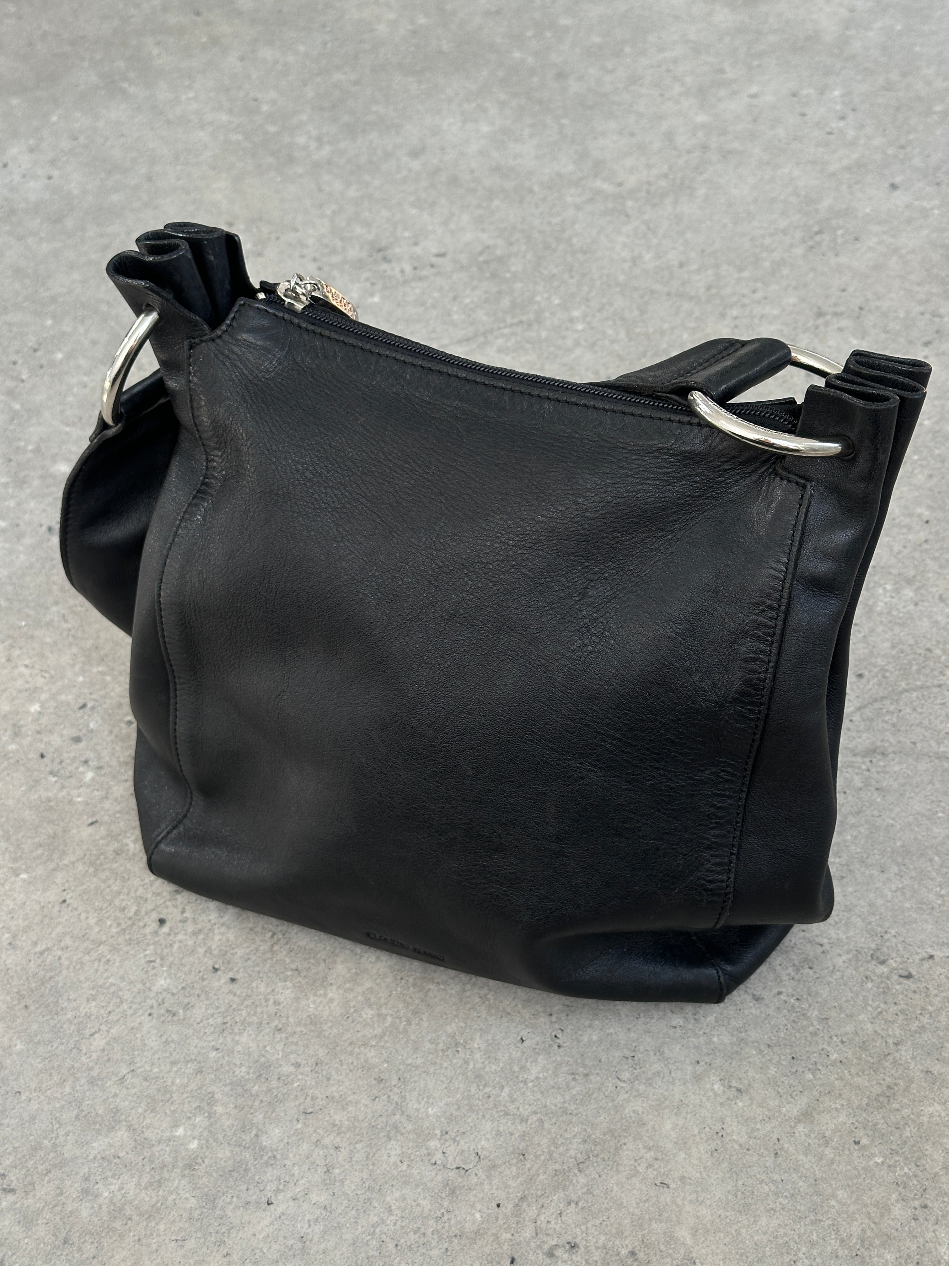 Vintage 1990s Leather Shoulder Bag