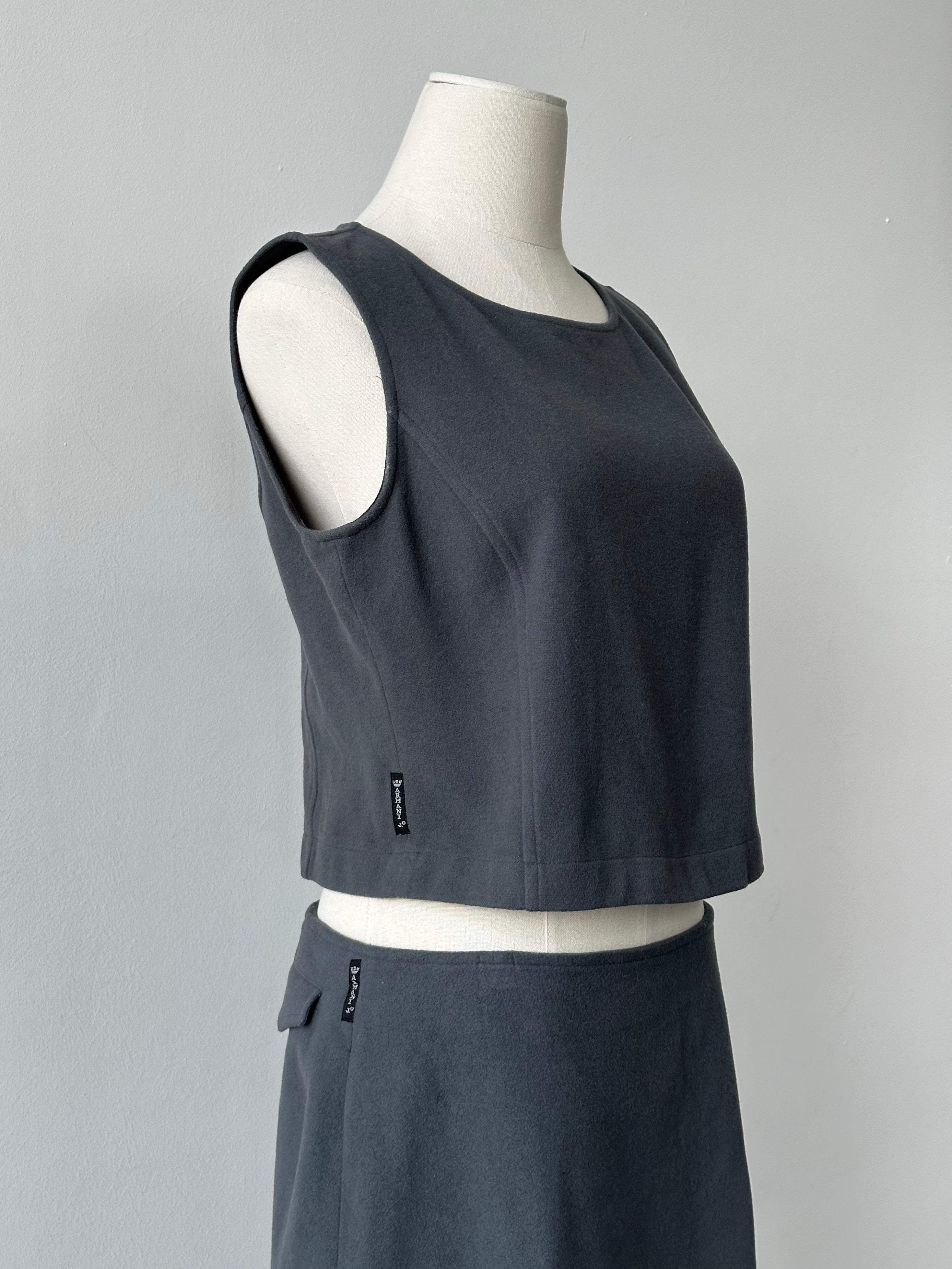 Armani Jeans 1990s Wool Cashmere Two Piece Set - M/W30